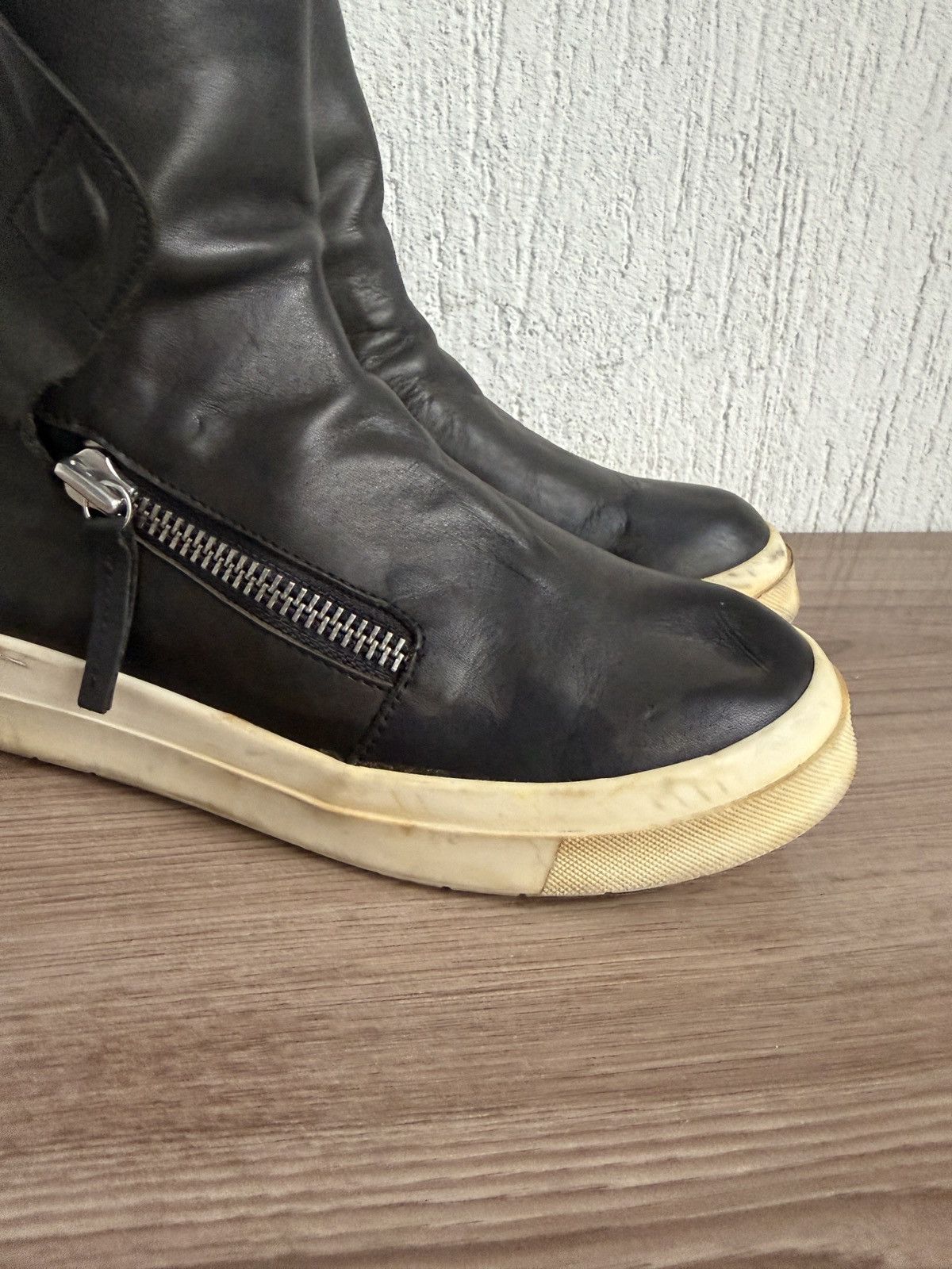 Cinzia Araia ☄️🔥double zip foldable like rick owens, kmrii, Size US 7 / EU 40 - 4 Thumbnail