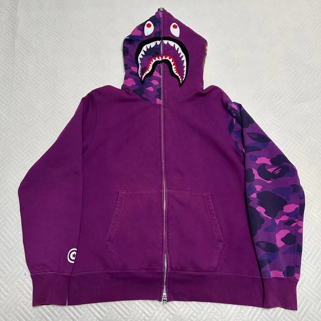 Bape BAPE LIMITED FULL ZOP HOODIE Size US XL / EU 56 / 4 - 1 Thumbnail