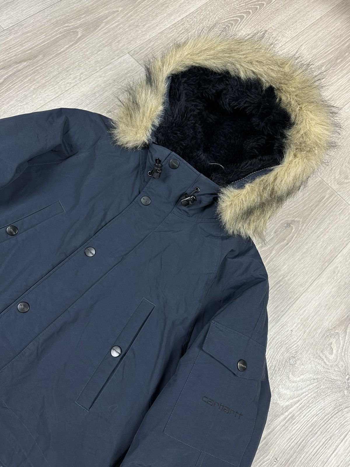 Carhartt Carhartt WIP Anchorage Parka Jacket Workwear Size S Size US S / EU 44-46 / 1 - 2 Thumbnail