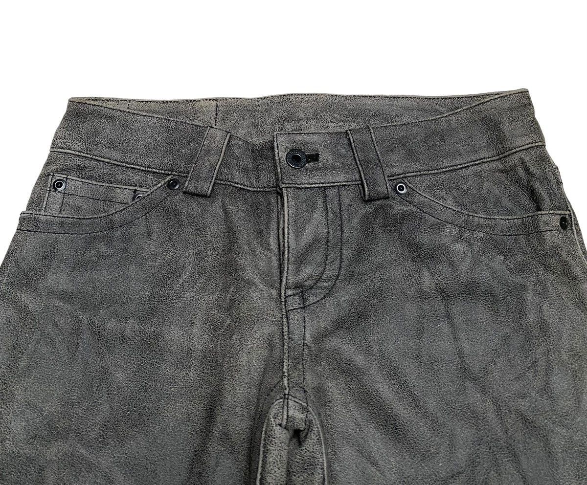 Hysteric Glamour Very Rare Vintage Hysteric Glamour Leather Flare Pants 1990s Size US 29 - 3 Thumbnail
