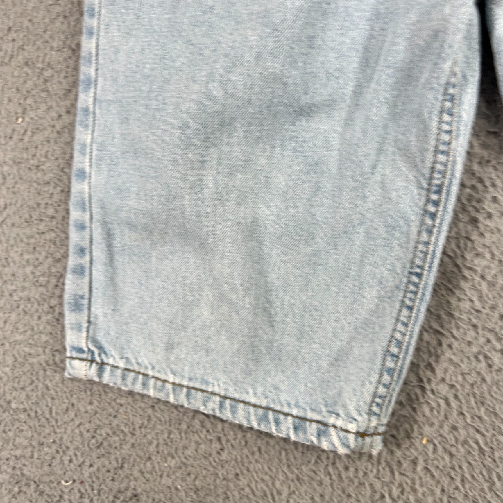 Bugle Boy VINTAGE Bugle Boy Jeans Shorts 26" Light Wash Denim Casual Bermuda Mens 90s Vintage Fashion Pockets Size US 26 / EU 42 - 3 Thumbnail