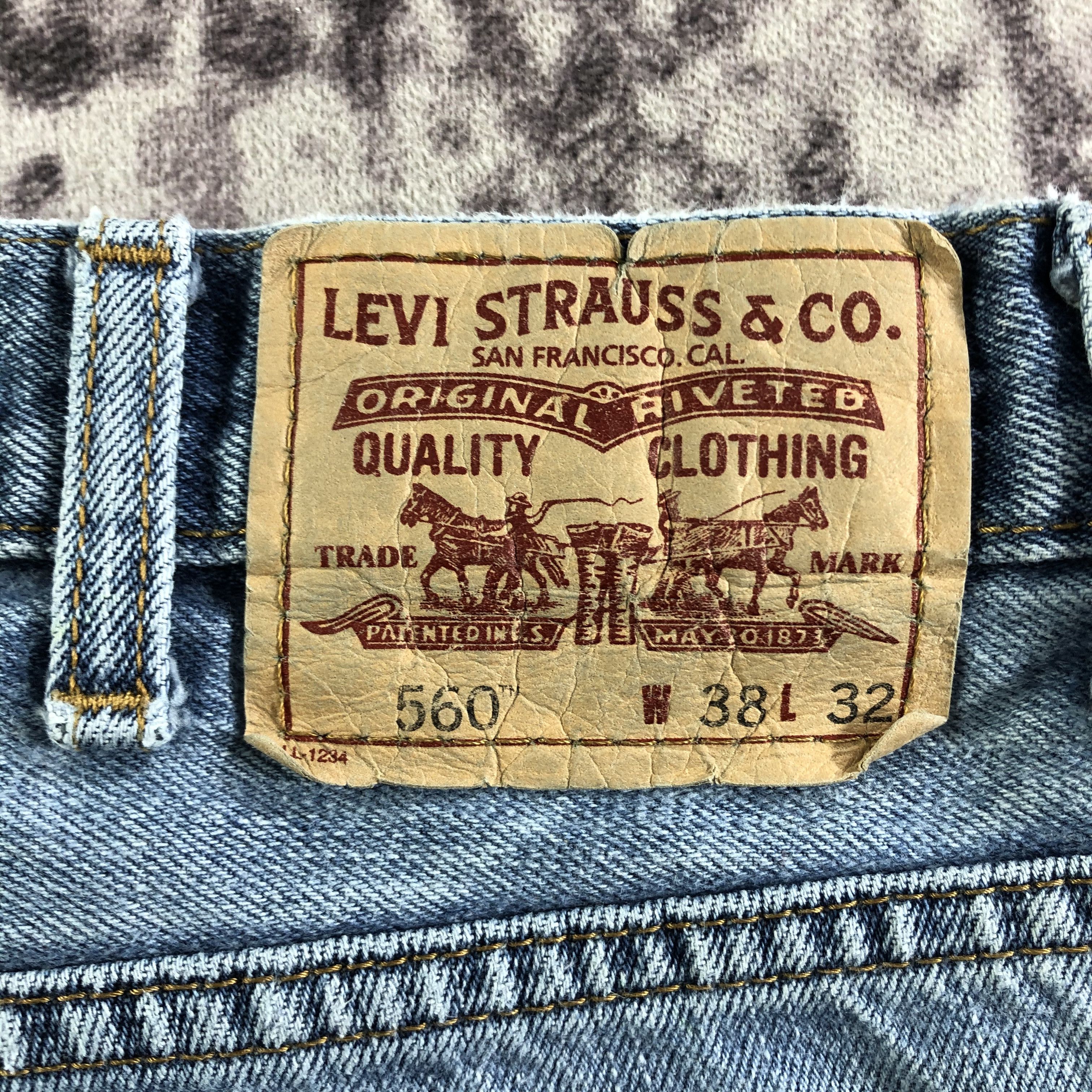 Levi's × Vintage Vintage Blue Wash Levis 560 Jeans-JM3410 Size US 38 / EU 54 - 6 Thumbnail