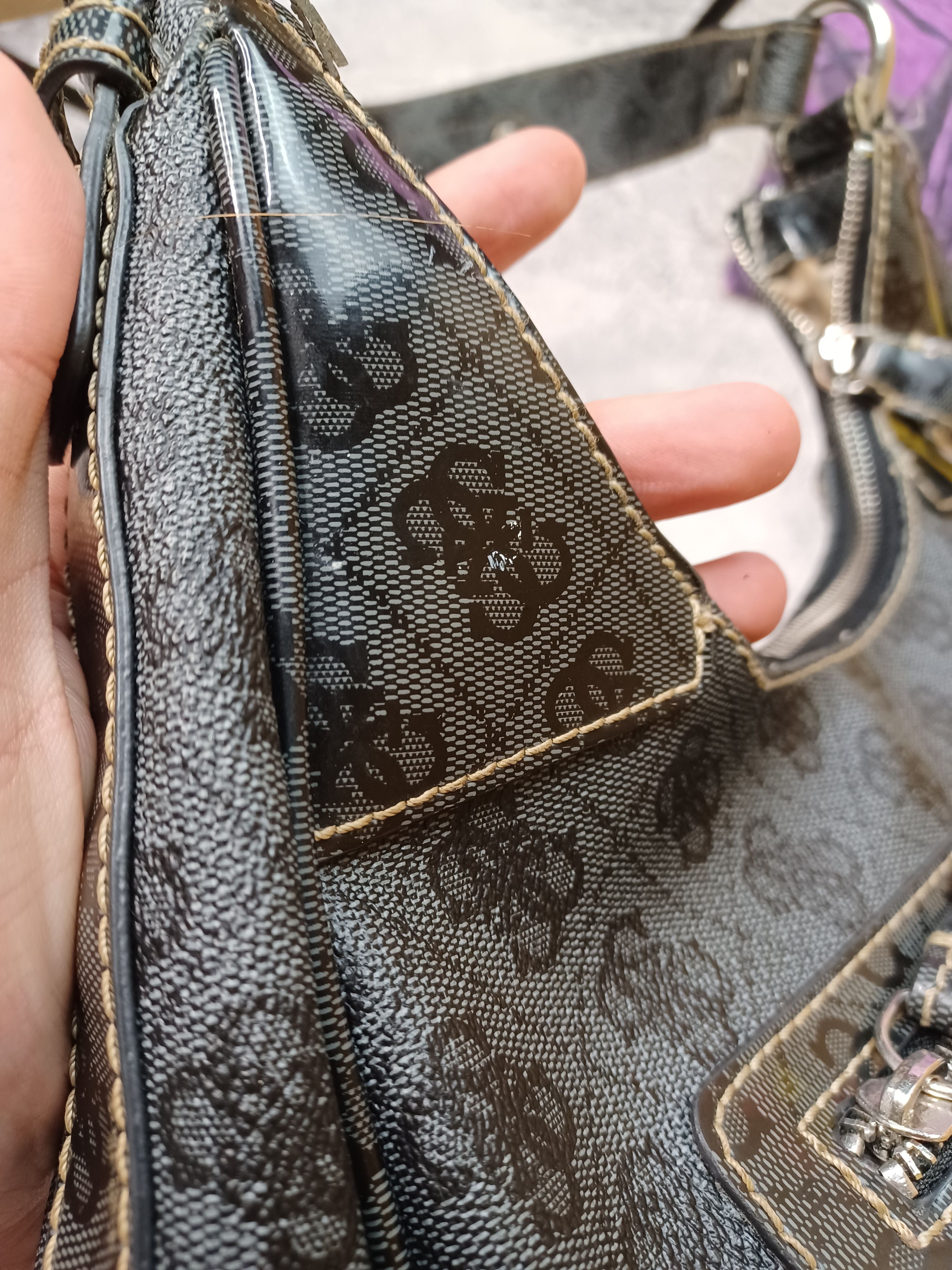 Guess Vintage y2k Guess Monogram Bag Size ONE SIZE - 12 Thumbnail