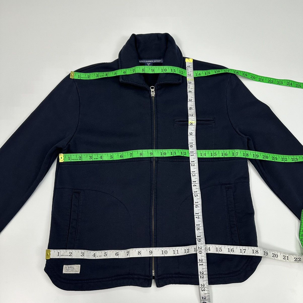 Ralph Lauren Vintage Ralph Lauren Sport Zipper USRL Jacket Z95 Size US S / EU 44-46 / 1 - 3 Thumbnail