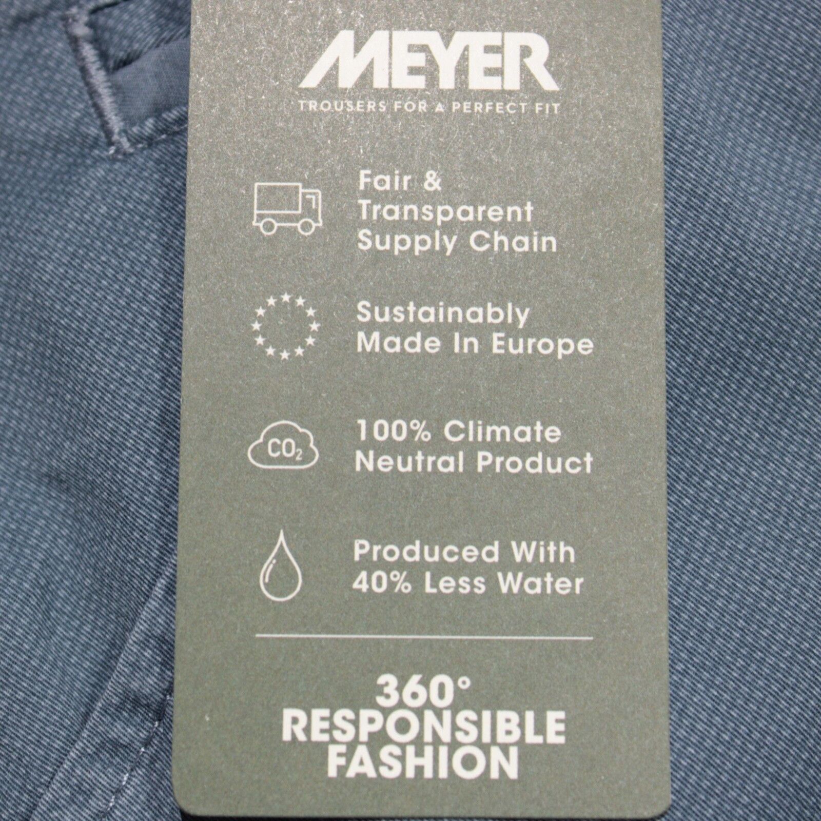Other Meyer New with tags Chino Size 34 US In Blue Size US 34 / EU 50 - 9 Thumbnail
