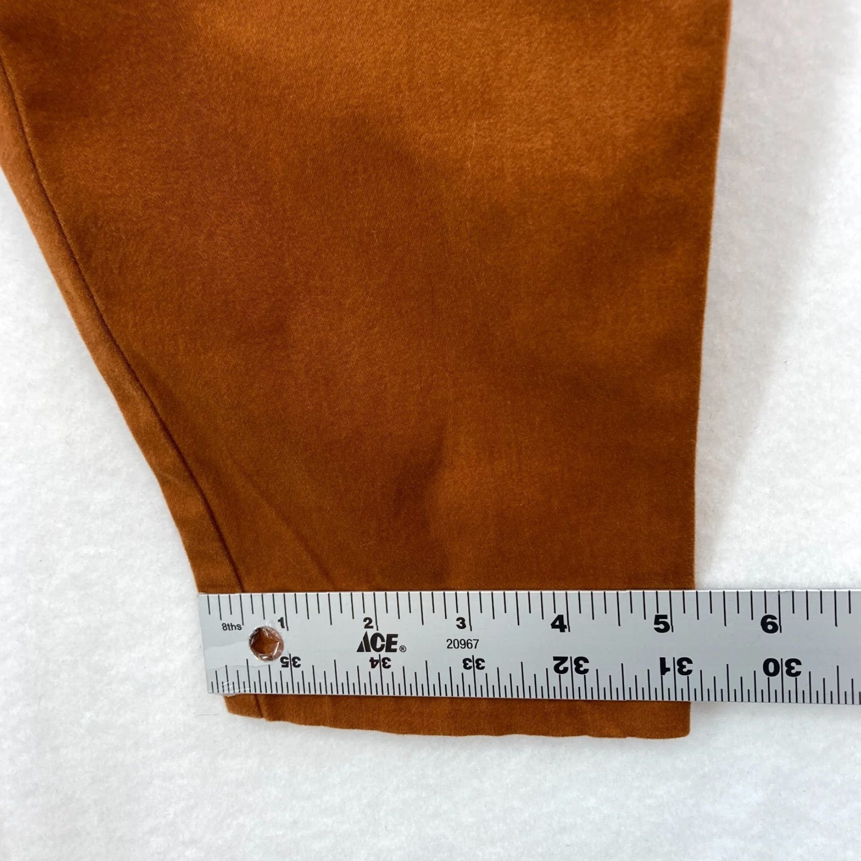 Ann Taylor LOFT Outlet Skinny Ankle Pants Women's 2 Brown Stretch Fabric Slim Leg Mid Rise Ann Taylor Pants Womens Brown Slim Ankle Length Capable 2 Size 30" / US 8 / IT 44 - 7 Thumbnail