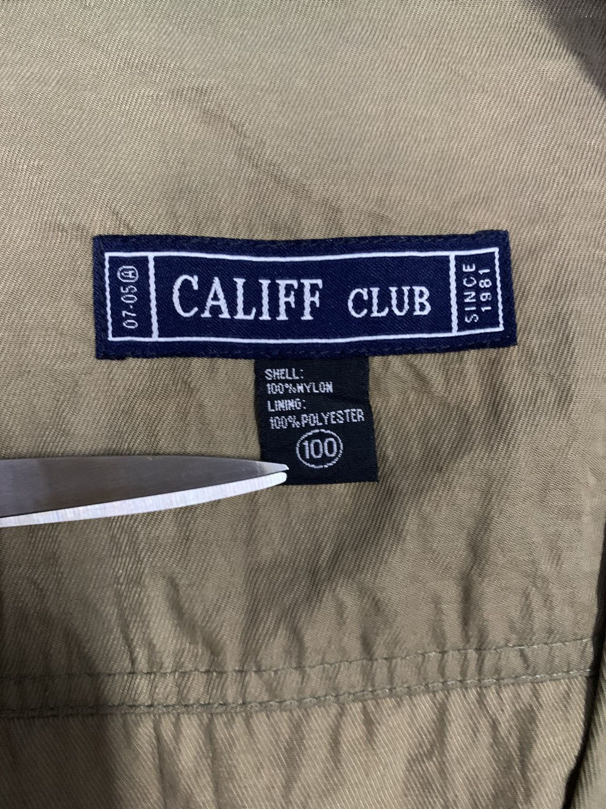 Vintage Japanese Califf Club Faded Multipocket Tactical Vest