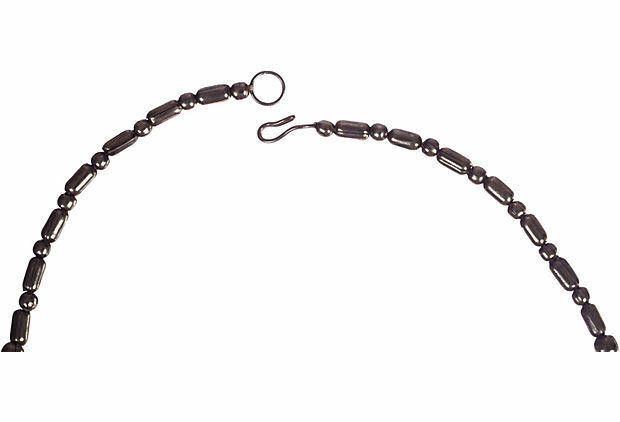 Designer India Style White Metal Bead Necklace Size ONE SIZE - 6 Thumbnail