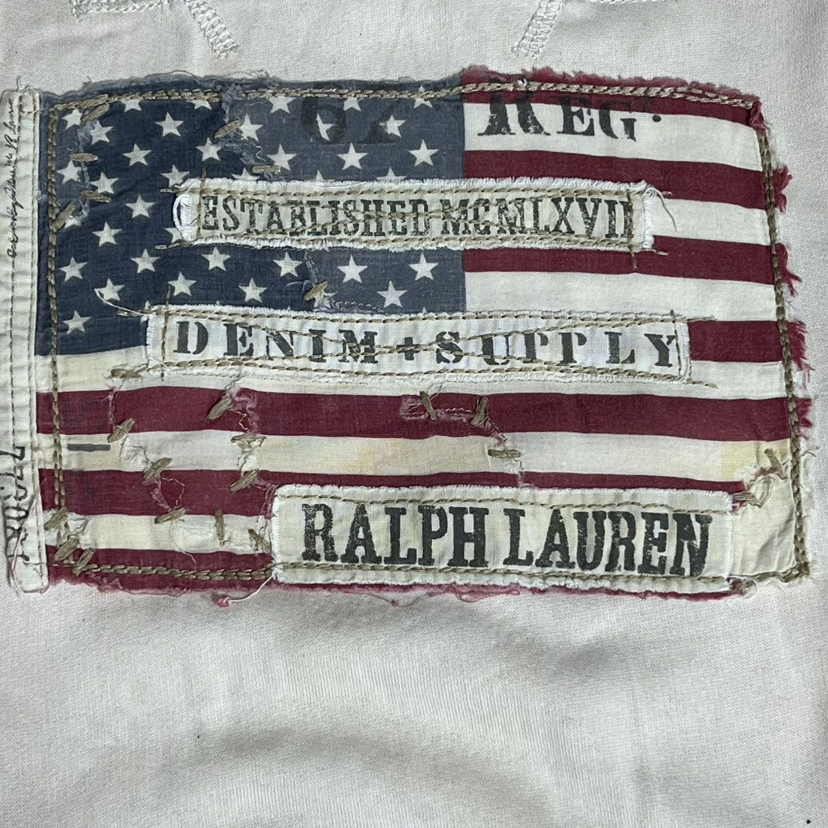 Polo Ralph Lauren Vintage Polo Ralph Lauren USA Flag Hoodie – XL Fit Size US XL / EU 56 / 4 - 3 Thumbnail
