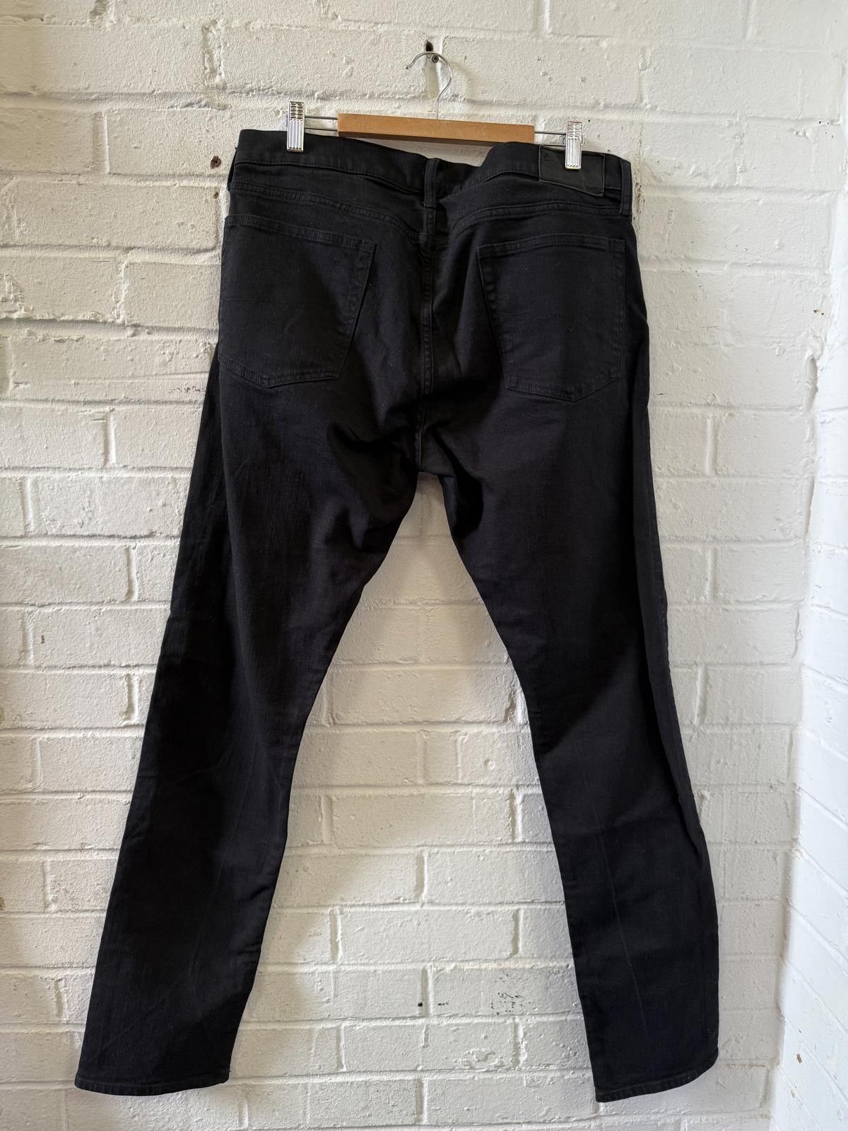 Unknown London Black Men's Skinny Jeans Size US 32 / EU 48 - 3 Thumbnail