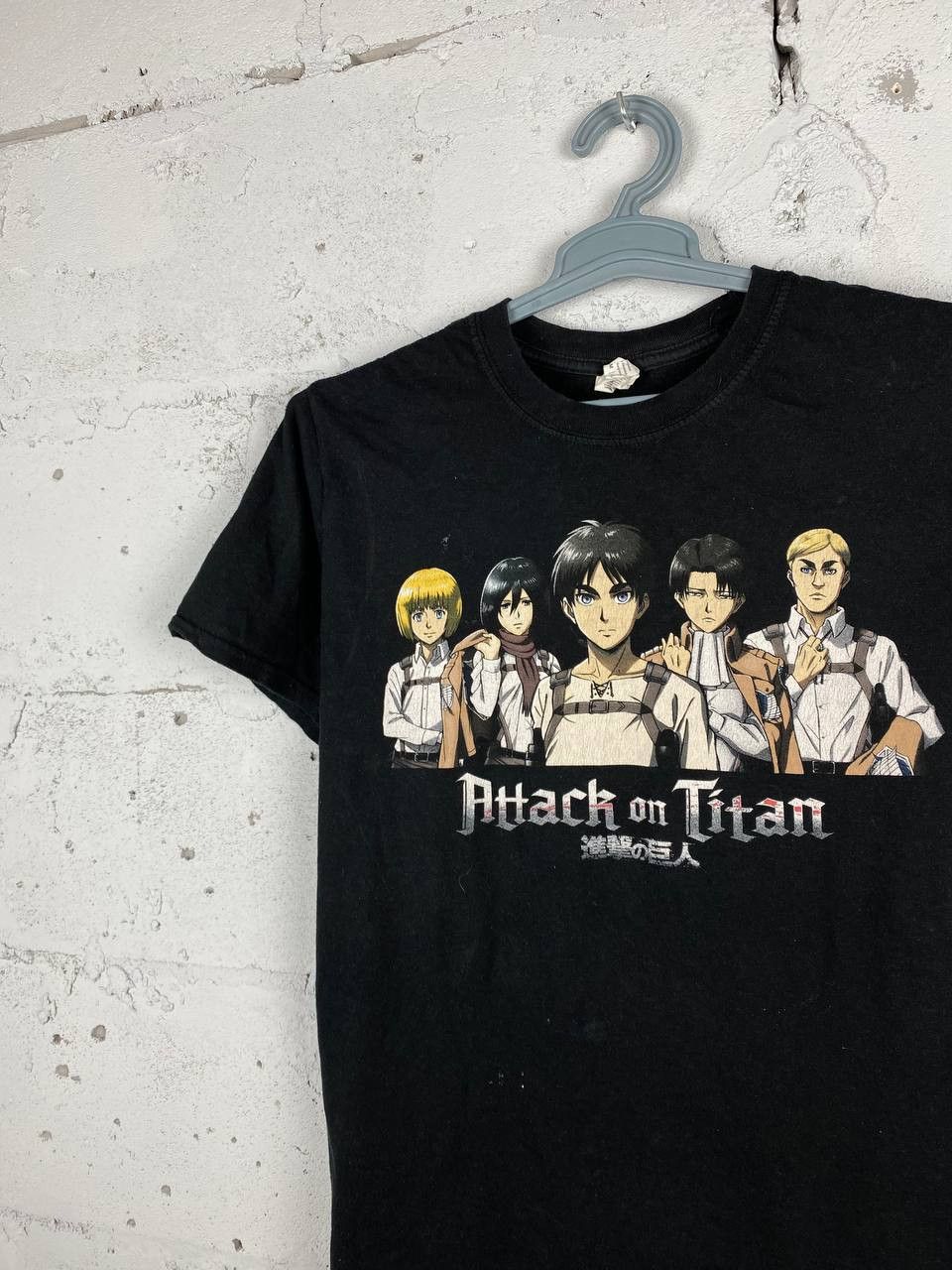 Cartoon Network × Japanese Brand × Vintage VINTAGE Attack On Titan T SHIRT JAPANESE ANIME RARE Size US M / EU 48-50 / 2 - 3 Thumbnail