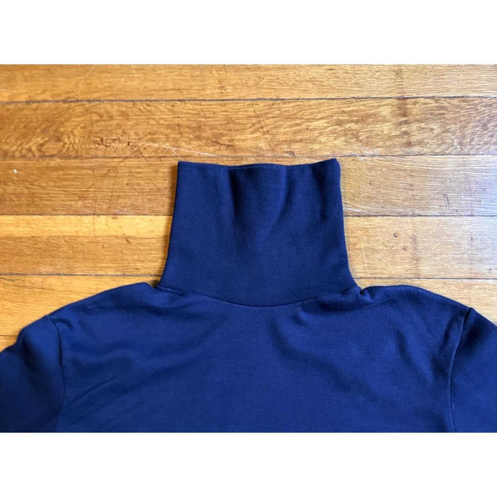 Eastern Mountain Sports VINTAGE EMS Turtleneck Long Sleeve Shirt Women’s M Black Blue Lot 80s Womens Size M / US 6-8 / IT 42-44 - 4 Thumbnail