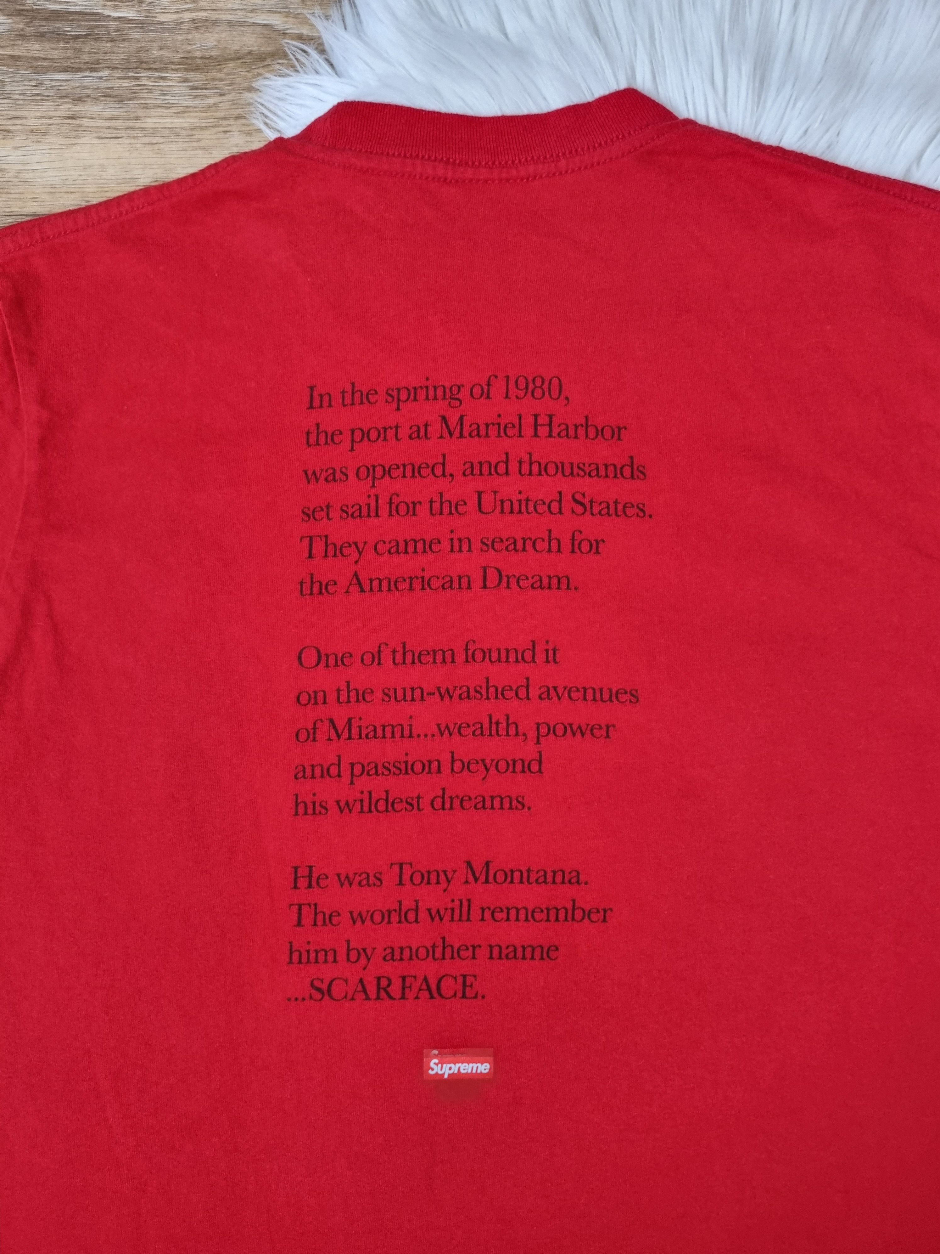 Supreme Supreme Scarface T-Shirt Size US M / EU 48-50 / 2 - 8 Thumbnail