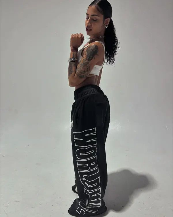 Japanese Brand VIBE Fashionable Hip Hop Baggy Pants Size US 34 / EU 50 - 4 Thumbnail