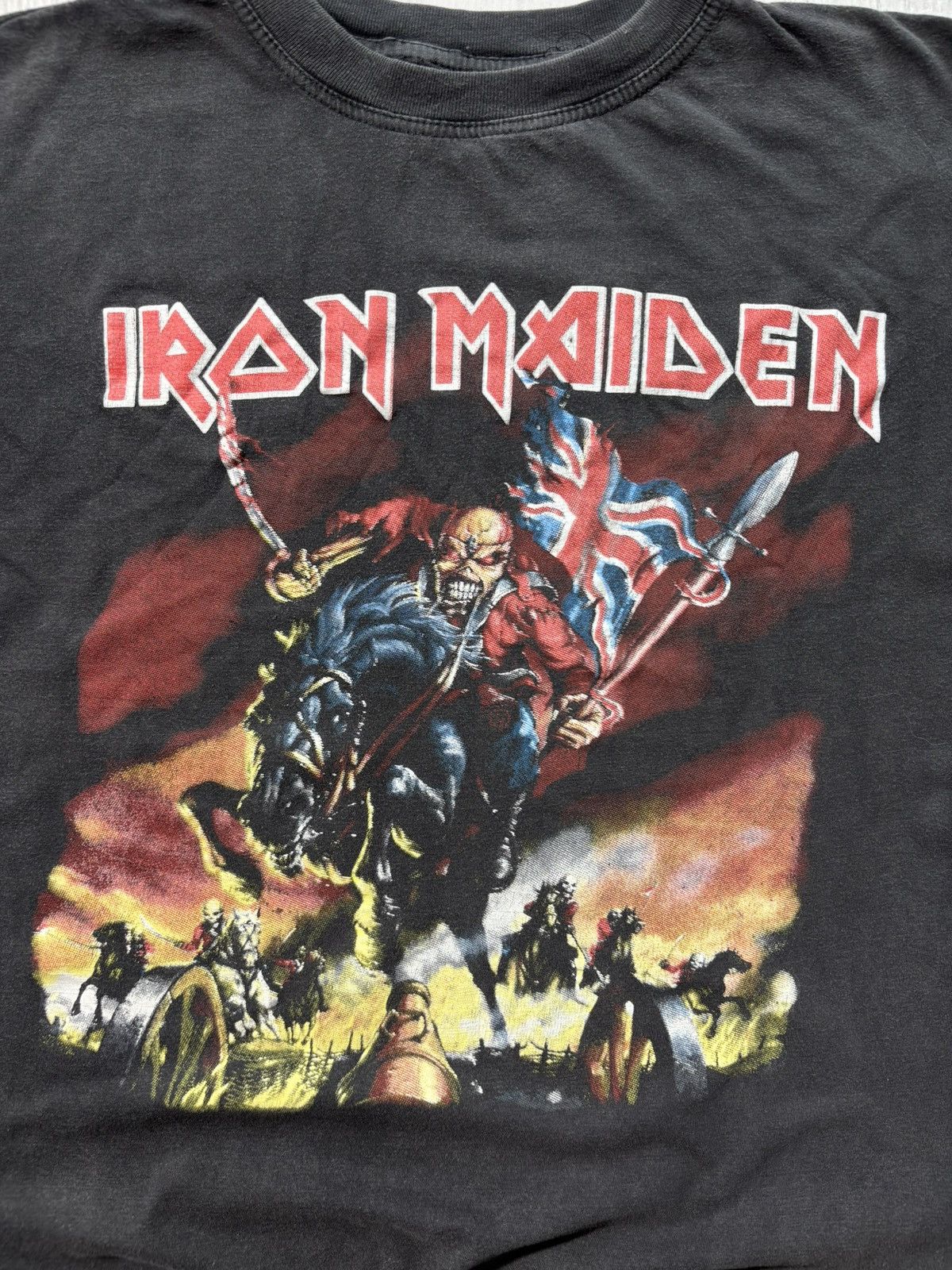 Band Tees Vintage Iron Maiden Tshirt 90’s Boxy Fit Retro Rock Misic Size US M / EU 48-50 / 2 - 2 Thumbnail