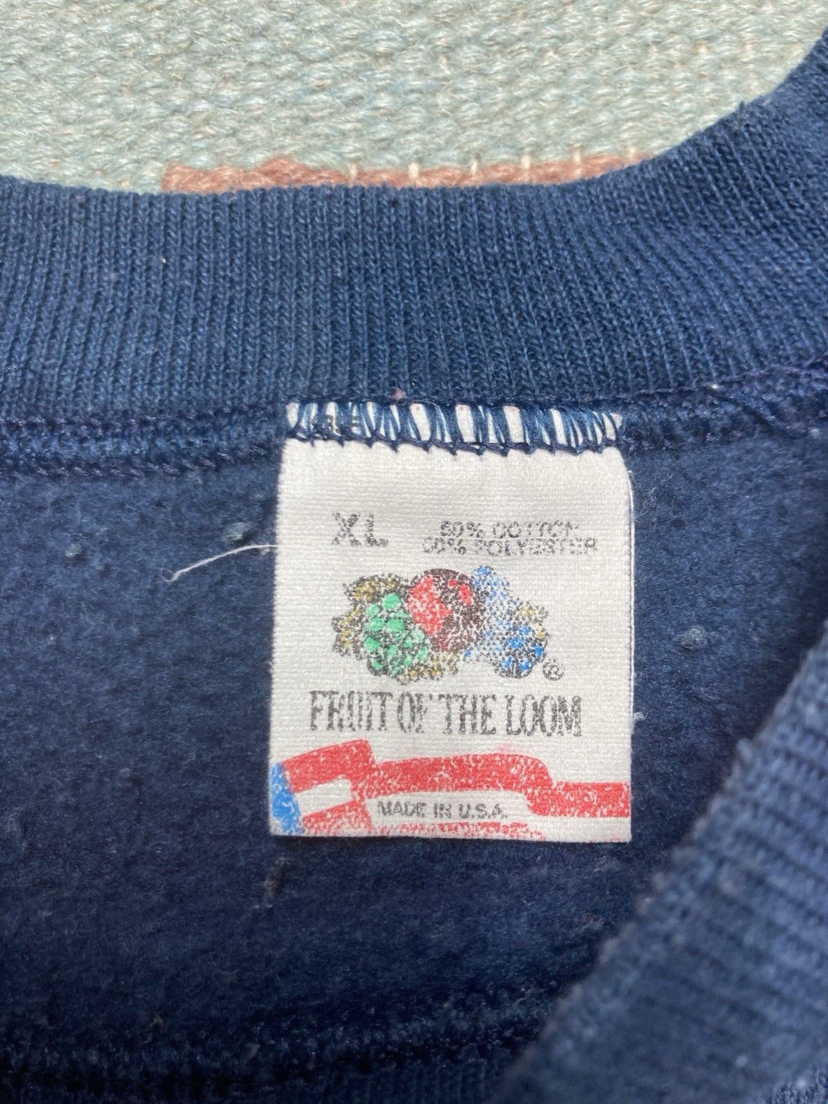 Vintage 80s sweatshirt volleyball Fulton fruit of the loom sports XL Size US XL / EU 56 / 4 - 3 Thumbnail