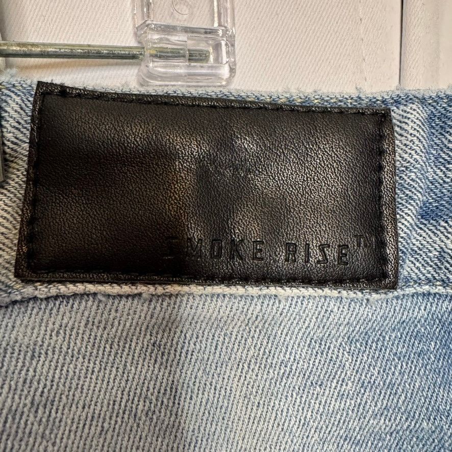 Smoke Rise Smoke Rise Distressed Biker Jeans 42x32 Moto Denim Size US 42 / EU 58 - 6 Thumbnail