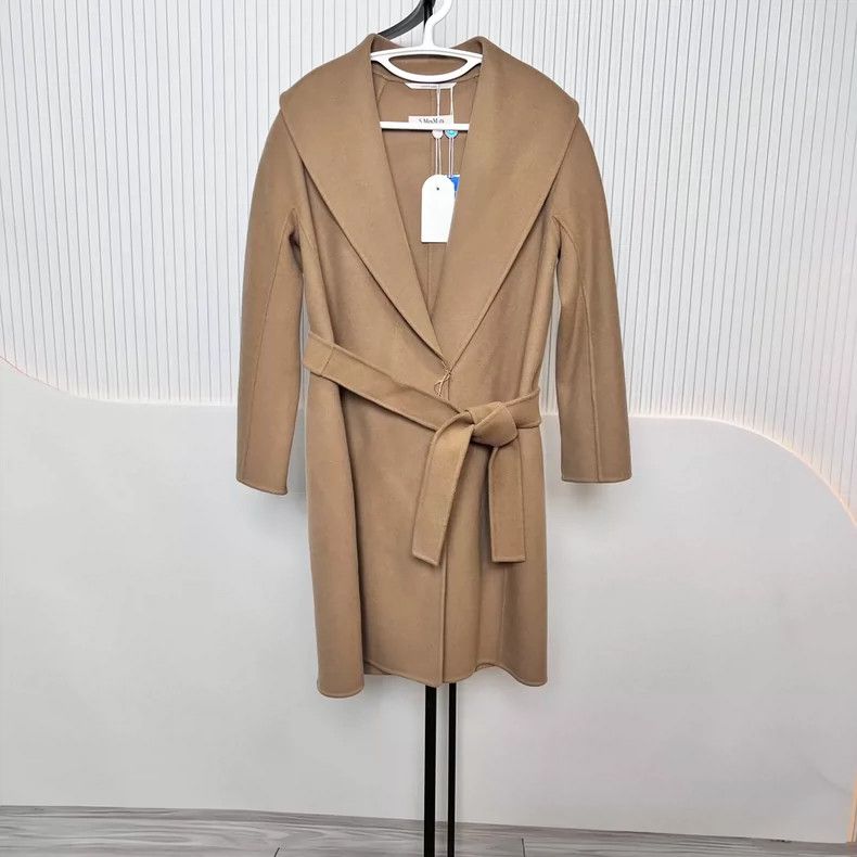Max Mara Max Mara Double-faced cashmere coat camel Size S / US 4 / IT 40 - 1 Thumbnail