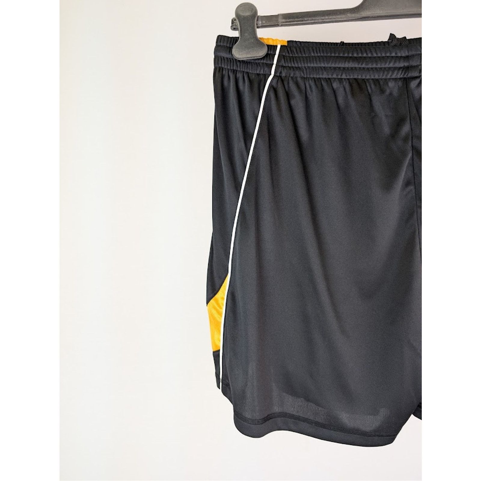 Martine Rose o1rshd1 College Football Shorts in Black/Gold Size US 30 / EU 46 - 14 Thumbnail