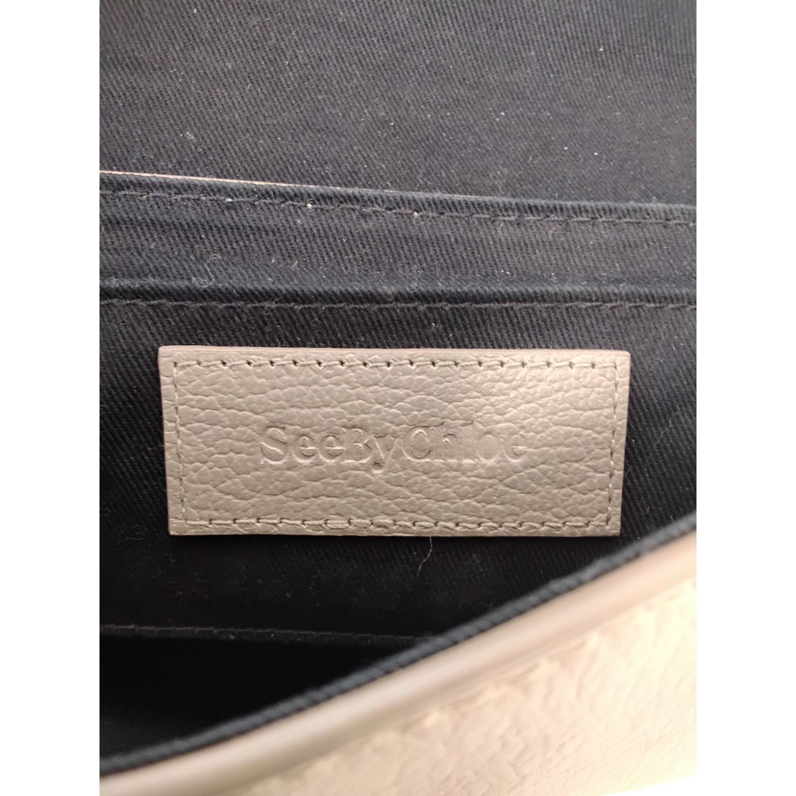 See by Chloe See by Chloe Mini Hana Crossbody Brown Taupe Leather Suede Size ONE SIZE - 10 Thumbnail