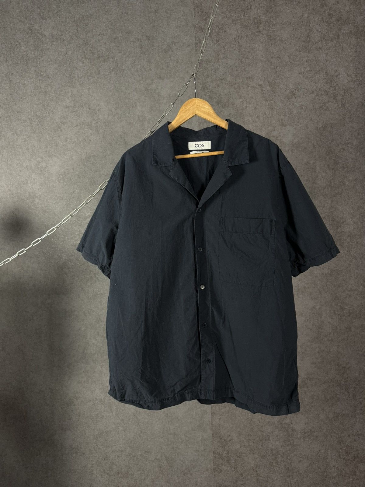 Cos COS designer pocket relaxed shirt Size US XL / EU 56 / 4 - 1 Thumbnail