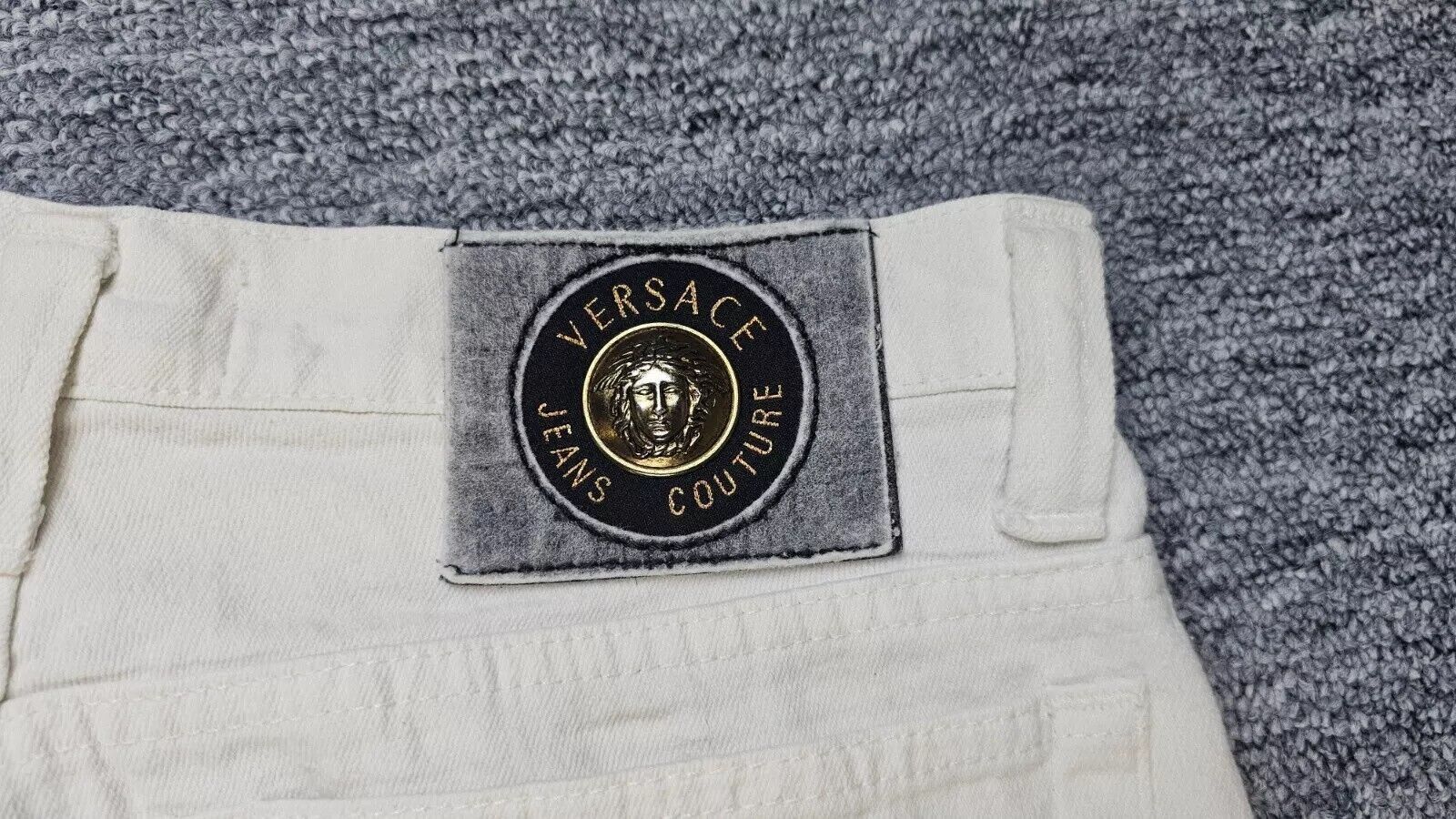 Versace 90s Versace Jeans Couture Tapered Jeans by Ittierre W28 Size US 28 / EU 44 - 3 Thumbnail