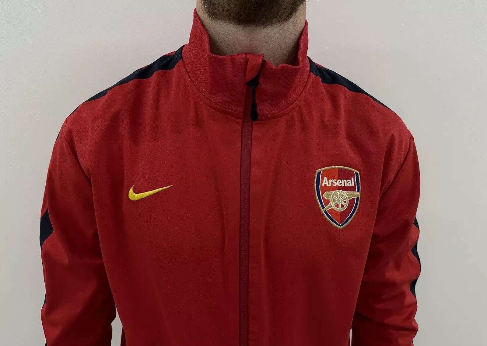 Nike ARSENAL LONDON 2013 2014 TRACK JACKET TRAINING MATCH NIKE Size US M / EU 48-50 / 2 - 4 Thumbnail