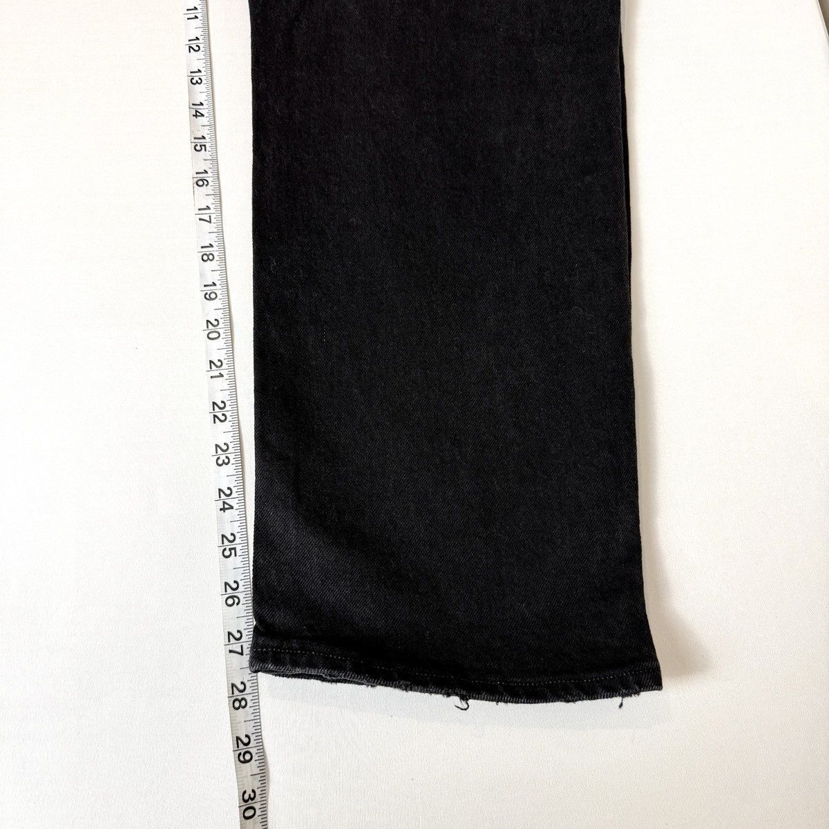 American Eagle Outfitters American Eagle Jeans 14 Black Super High-Rise Ankle Straight Size 36" / US 14 / IT 50 - 13 Thumbnail