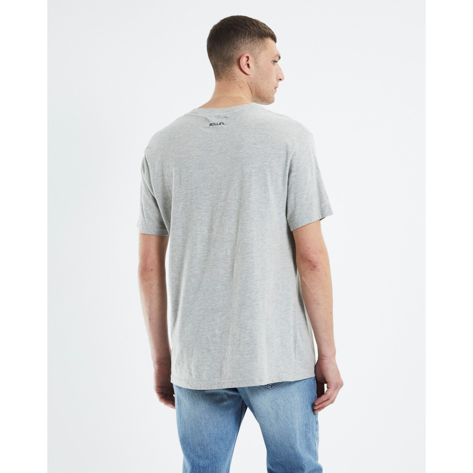 Urban Outfitters New Urban Outfitters Rolling Stone Marle Tee in Grey Marle M Size US M / EU 48-50 / 2 - 3 Thumbnail
