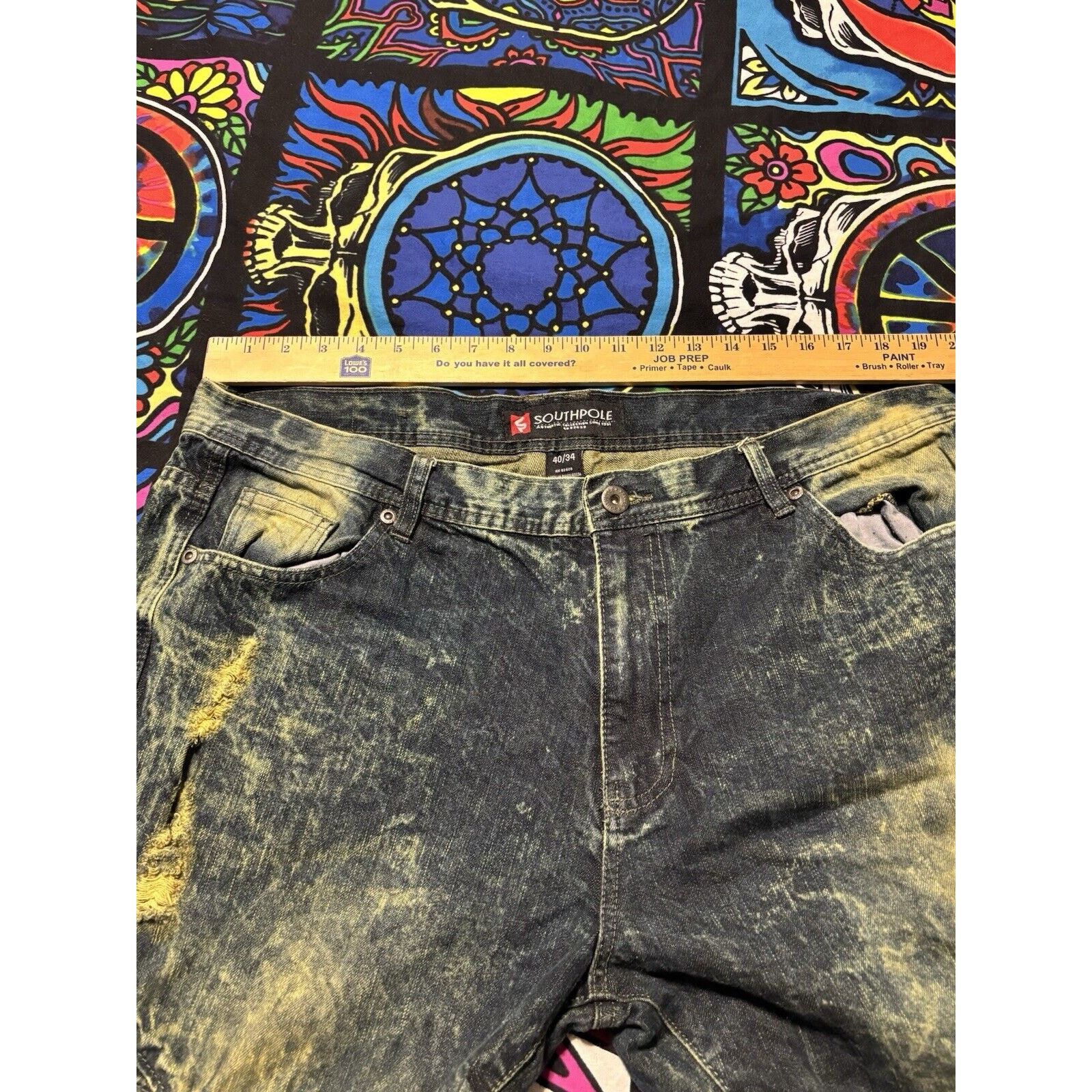 Other Vintage south pole y2k hip hop pants 40 x 34 skater 2000s Size US 40 / EU 56 - 8 Thumbnail