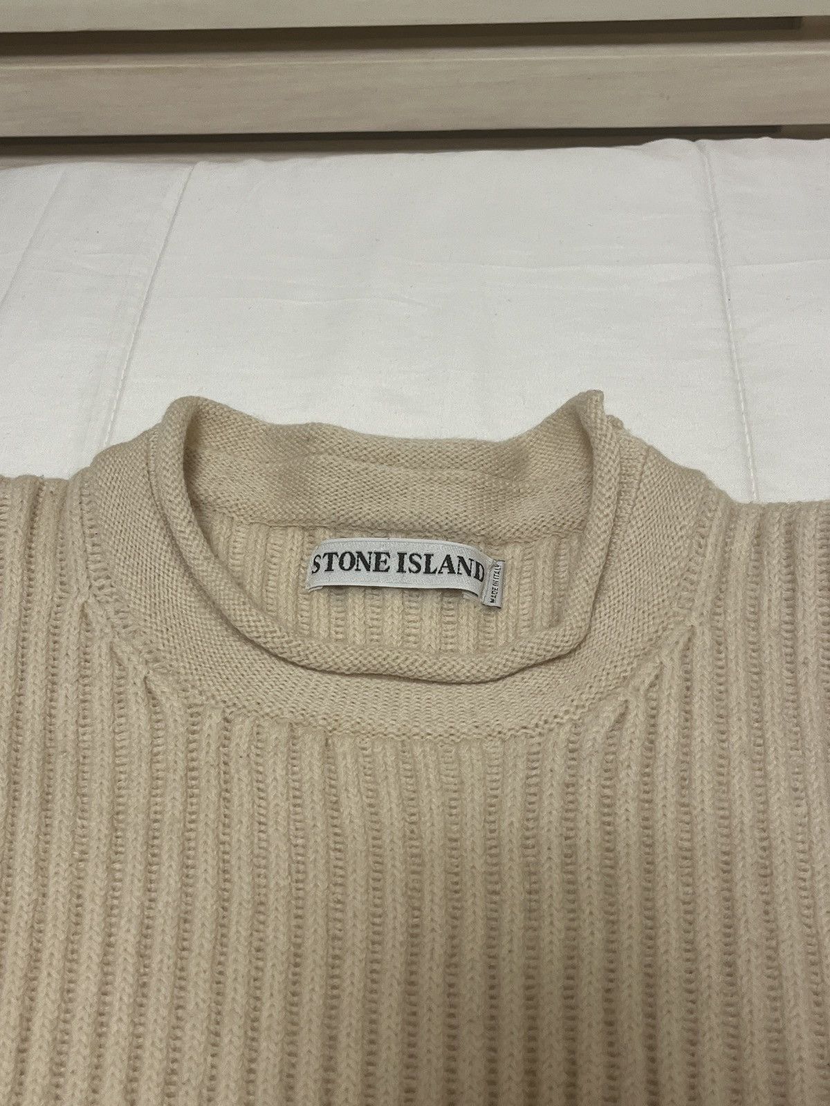 Stone Island Stone Island Vintage 1999 Ribbed Knit Sweater Size US S / EU 44-46 / 1 - 4 Thumbnail