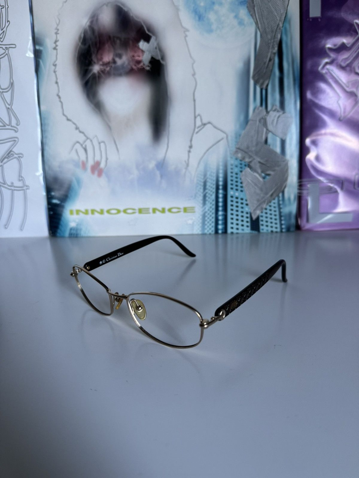 Vintage Cristian Dior Glasses Rare Luxury Designer