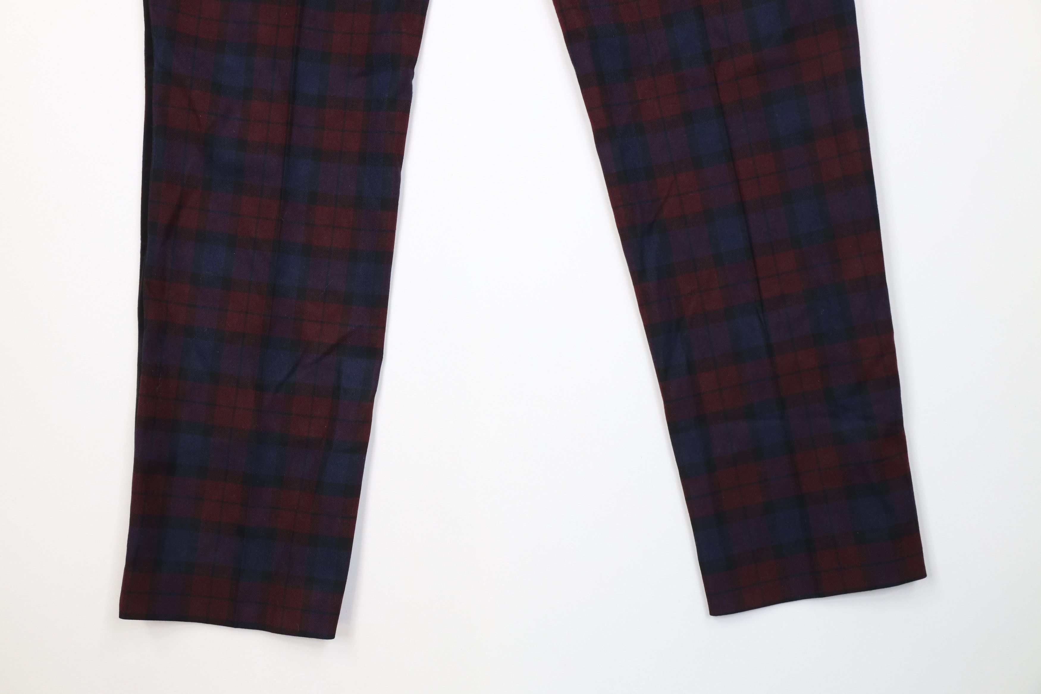 Express Express Slim Satin Stripe Tuxedo Chino Pants Trousers Plaid Size US 34 / EU 50 - 11 Thumbnail