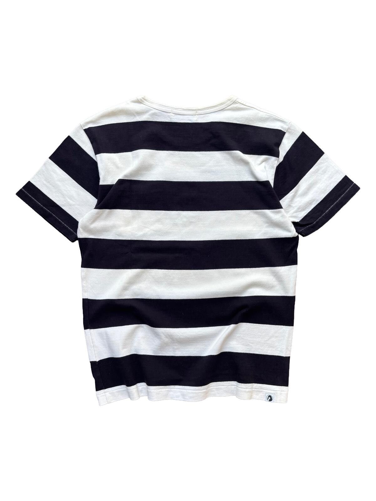 Hysteric Glamour Hysteric Glamour Striped Pocket T Shirt White Black Small Size US S / EU 44-46 / 1 - 5 Thumbnail