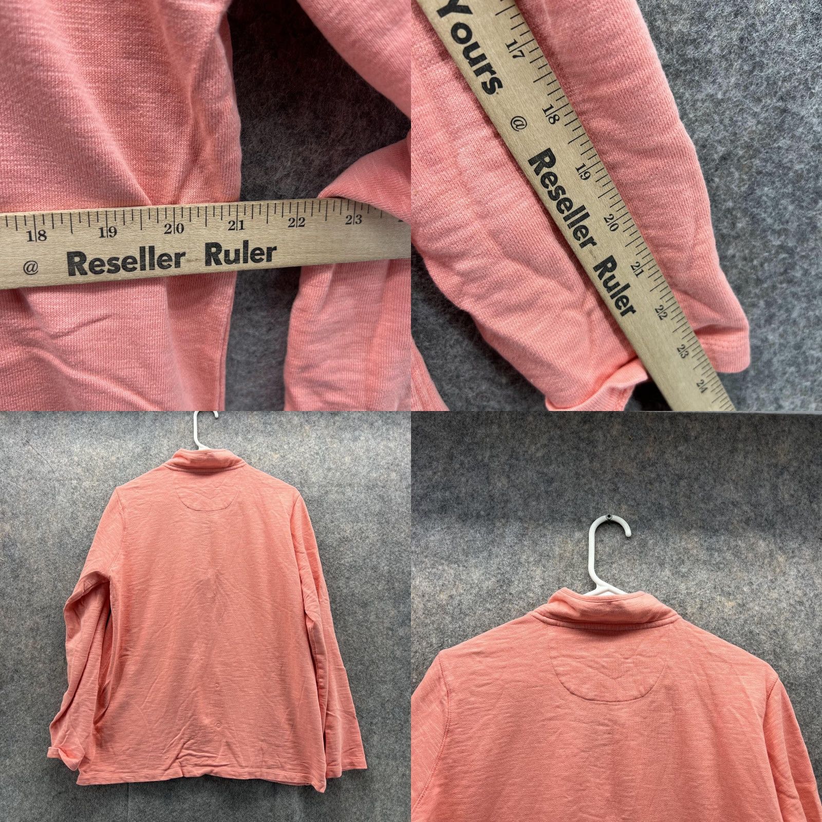Orvis Orvis Sweater Men L Pullover Mock Neck 1/4 Zip Pink Size US L / EU 52-54 / 3 - 8 Thumbnail