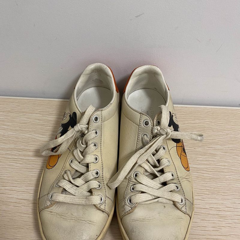 Gucci Gucci Mickey Mouse Ace Sneakers for Women -2508 Size US 6 / IT 36 - 2 Thumbnail