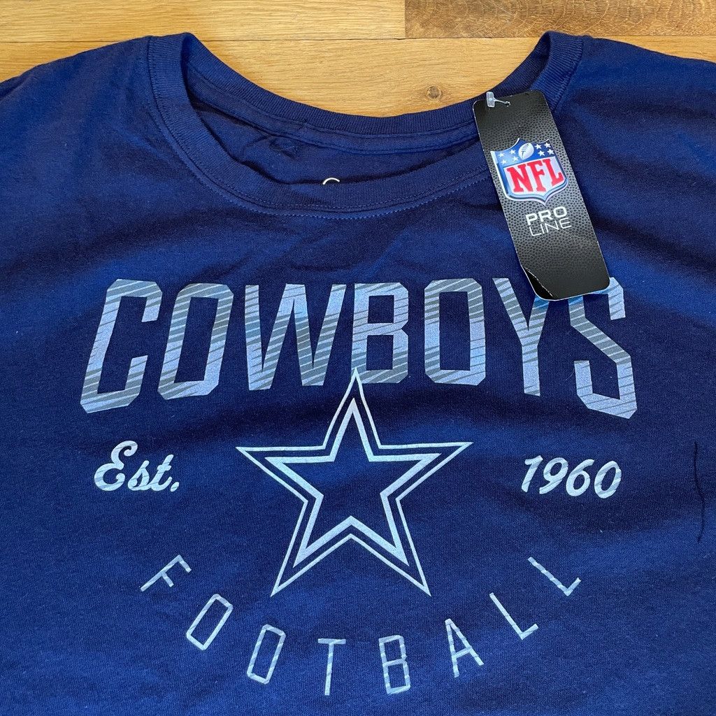 NFL Nfl Dallas Cowboys Women's T-shirt 2-3xl - New Size XXL / US 16-18 / IT 52-54 - 3 Thumbnail