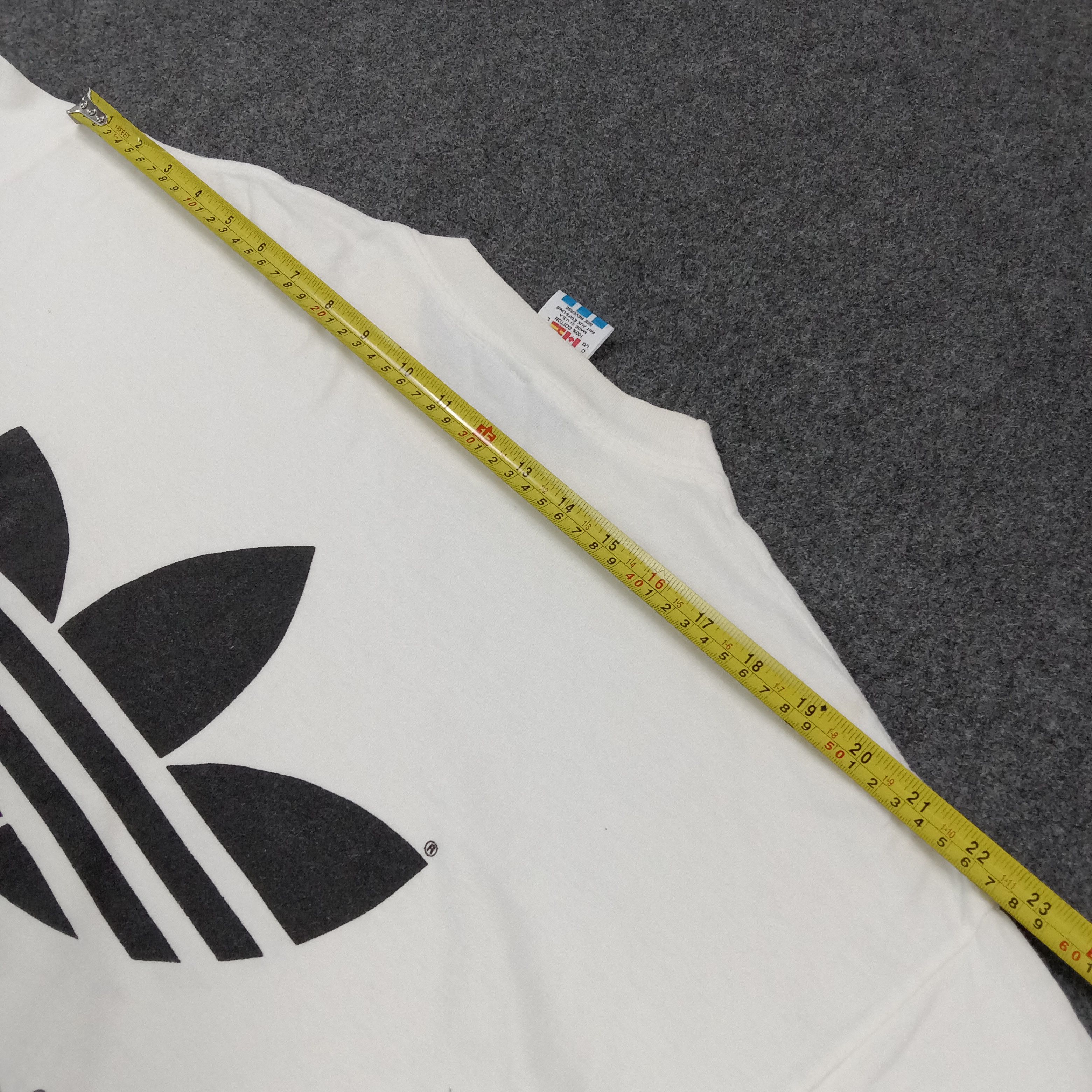 Adidas 90's Adidas Trefoil Made in USA Tshirt C285N75 Size US XL / EU 56 / 4 - 6 Thumbnail