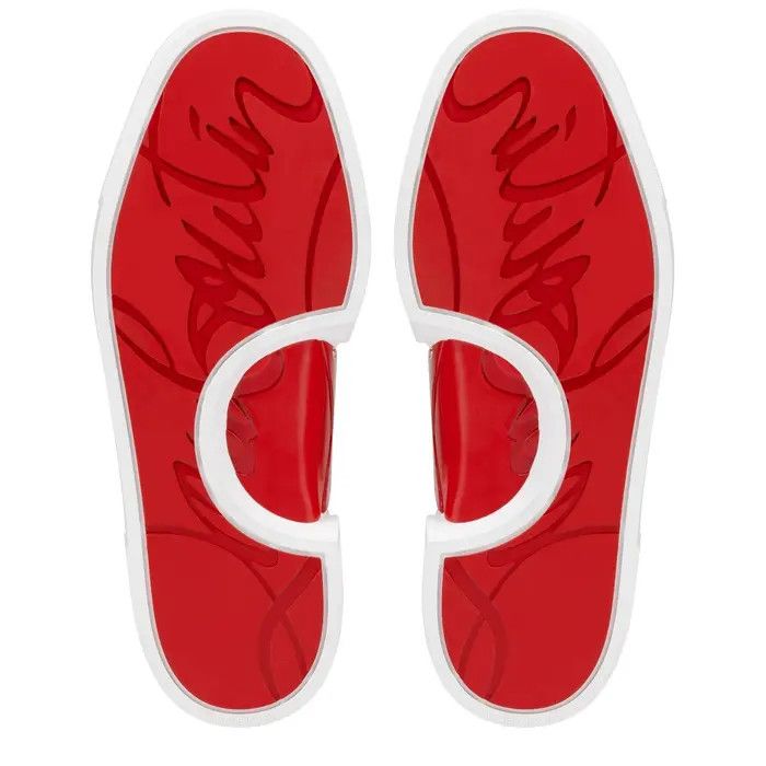 Christian Louboutin o1s1wg110125 Low-Top Sneakers in Multicolor Size US 8 / EU 41 - 6 Thumbnail