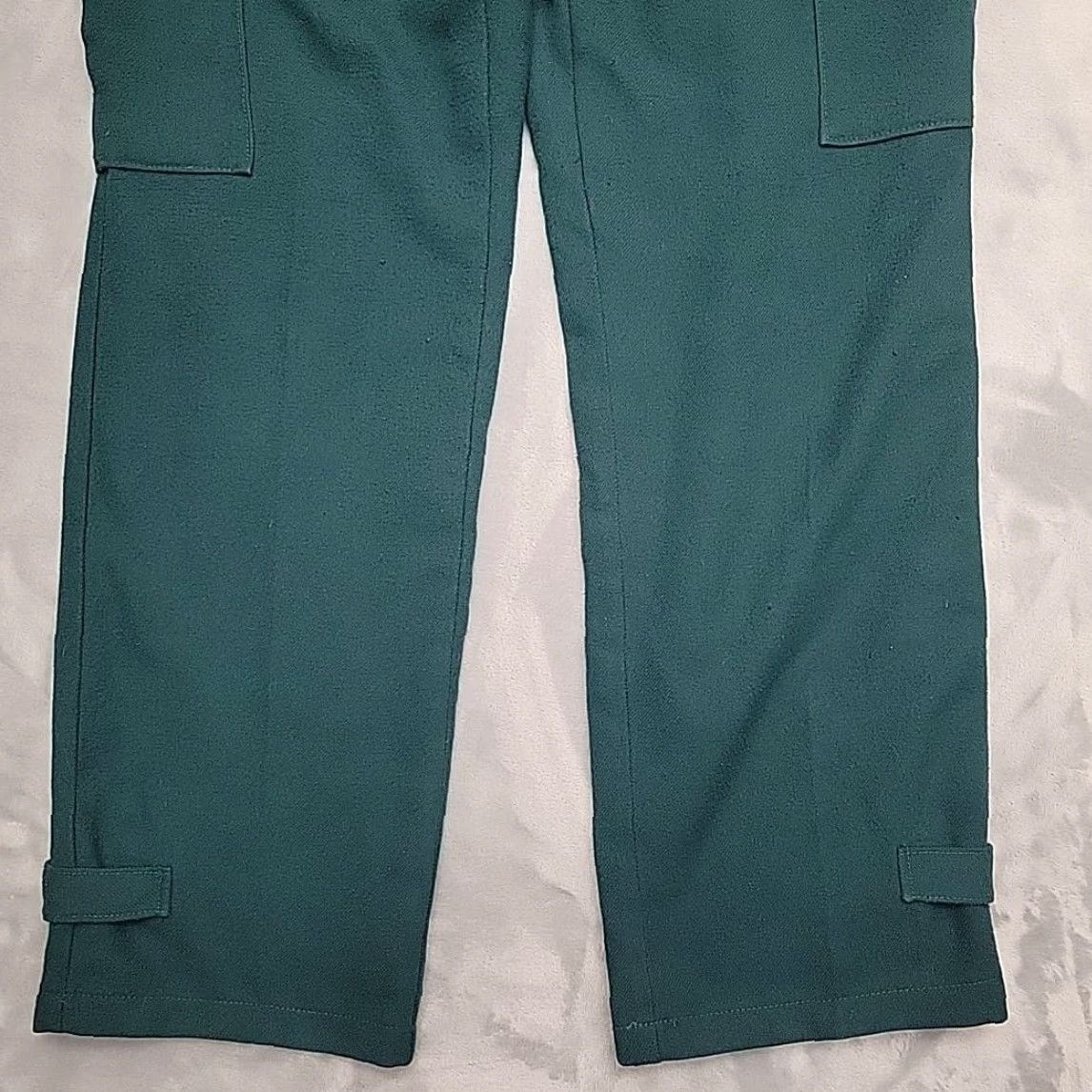 Vintage VINTAGE L.L. Bean Snow Pants Mens 32x33 Green Insulated Cargo USA 90s Winter Pants Mens Green 90s Cargo Solid Winter Mens Size US 32 / EU 48 - 2 Thumbnail