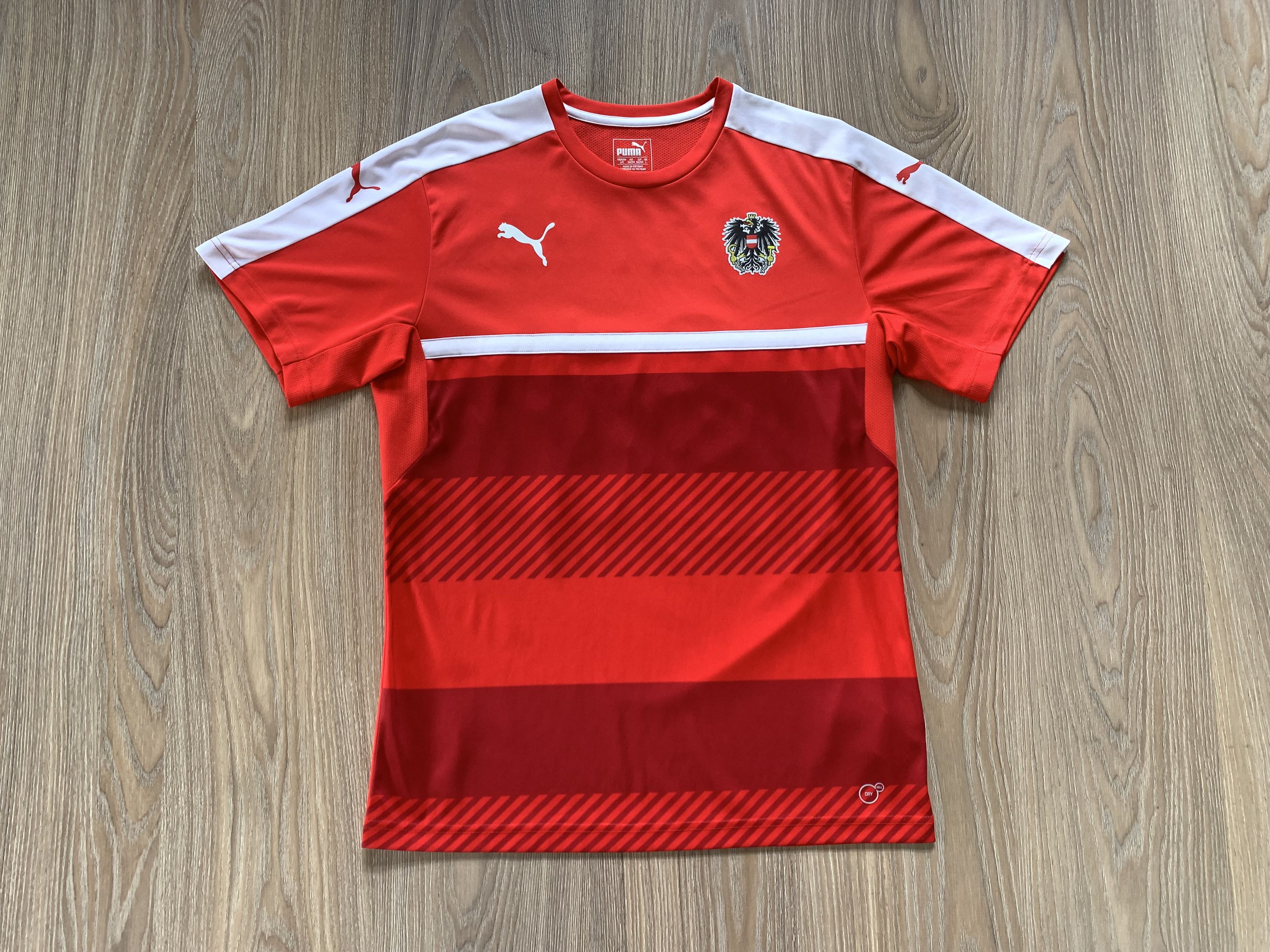 Puma Puma Austria Soccer Jersey Training T-Shirt 2016 Size US L / EU 52-54 / 3 - 2 Thumbnail