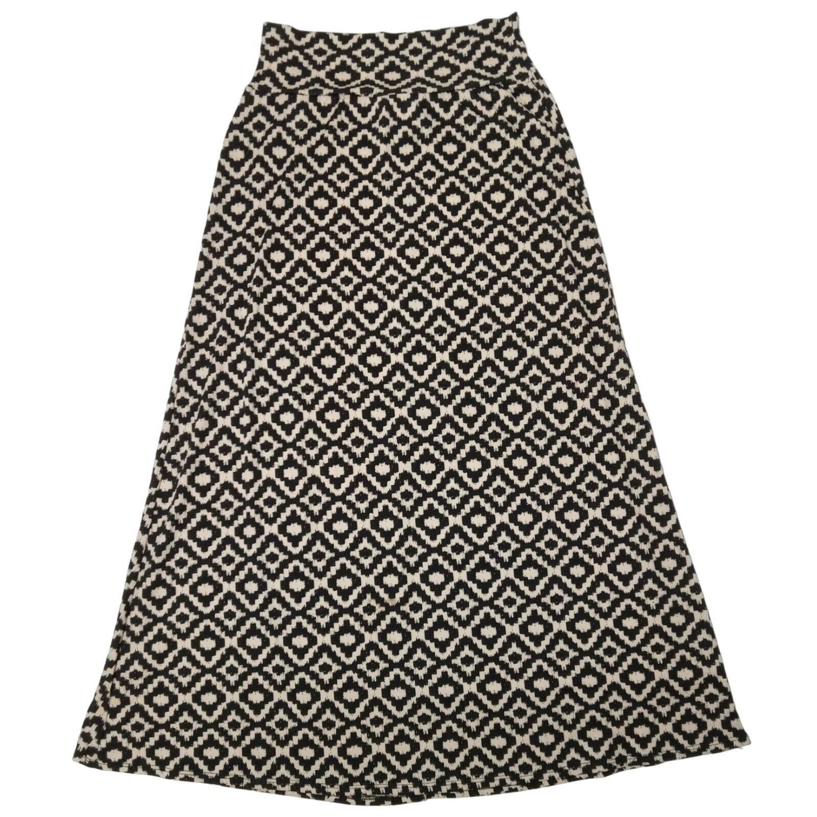 & Other Stories New Direction Skirt S (26X38 Women Argyle Maxi Elastic Waist Size 26" / US 2 / IT 38 - 2 Thumbnail