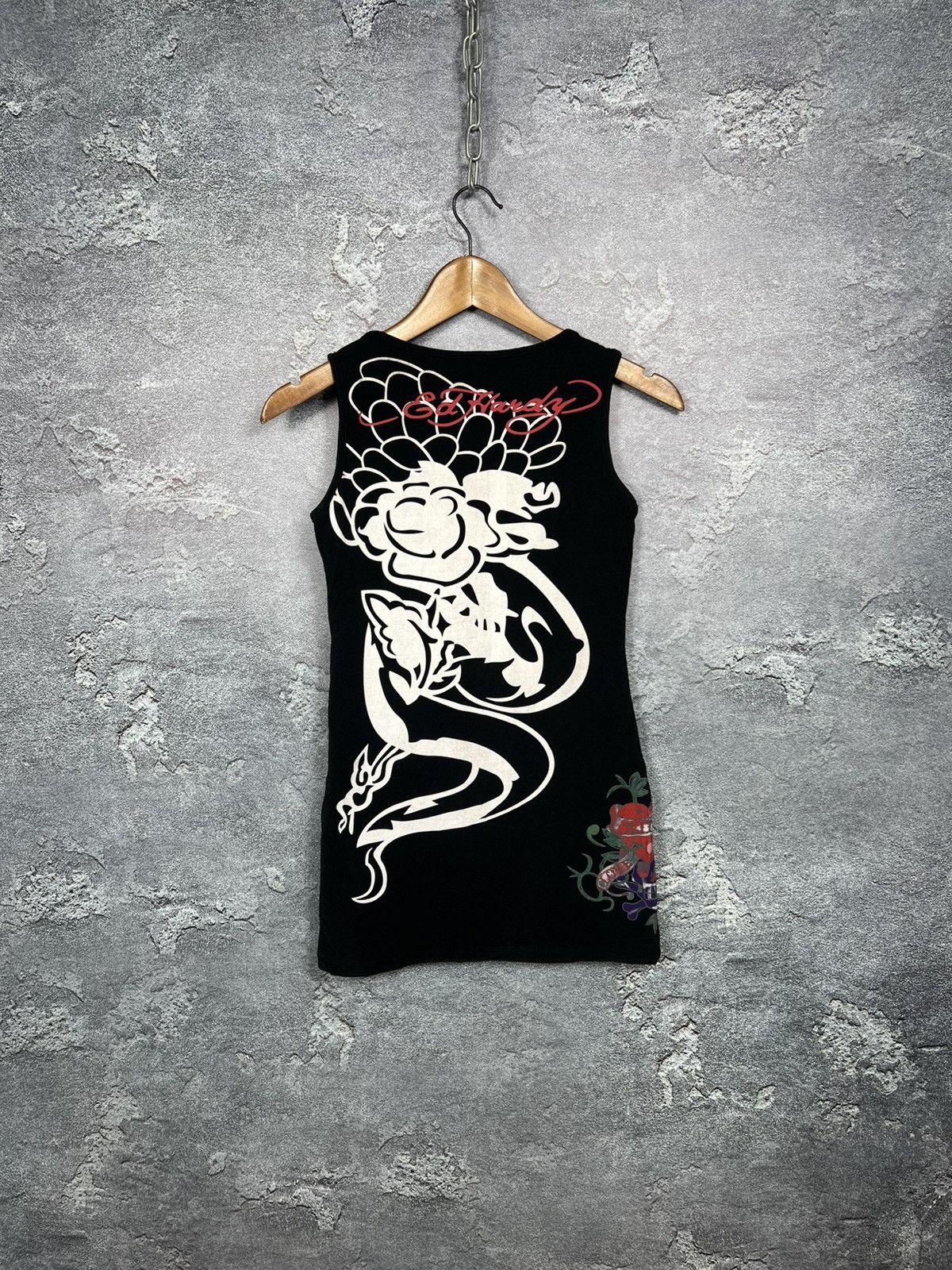 Ed Hardy Vintage Ed Hardy by Christian Audigier Slim Fit Tank Top Size US S / EU 44-46 / 1 - 8 Thumbnail