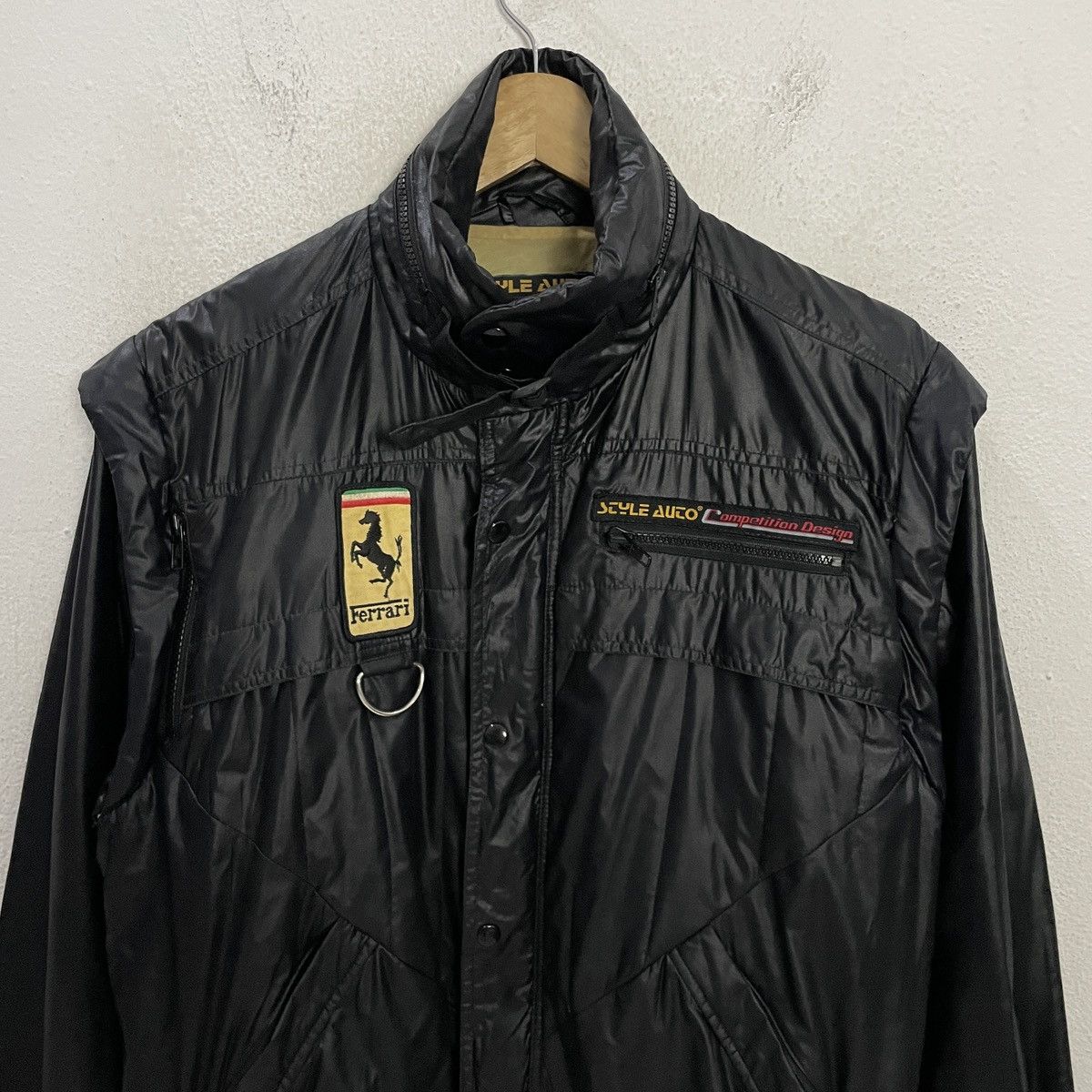 Ferrari Vintage Style Auto Ferari Comperition Design Racing Jacket Size US L / EU 52-54 / 3 - 4 Thumbnail