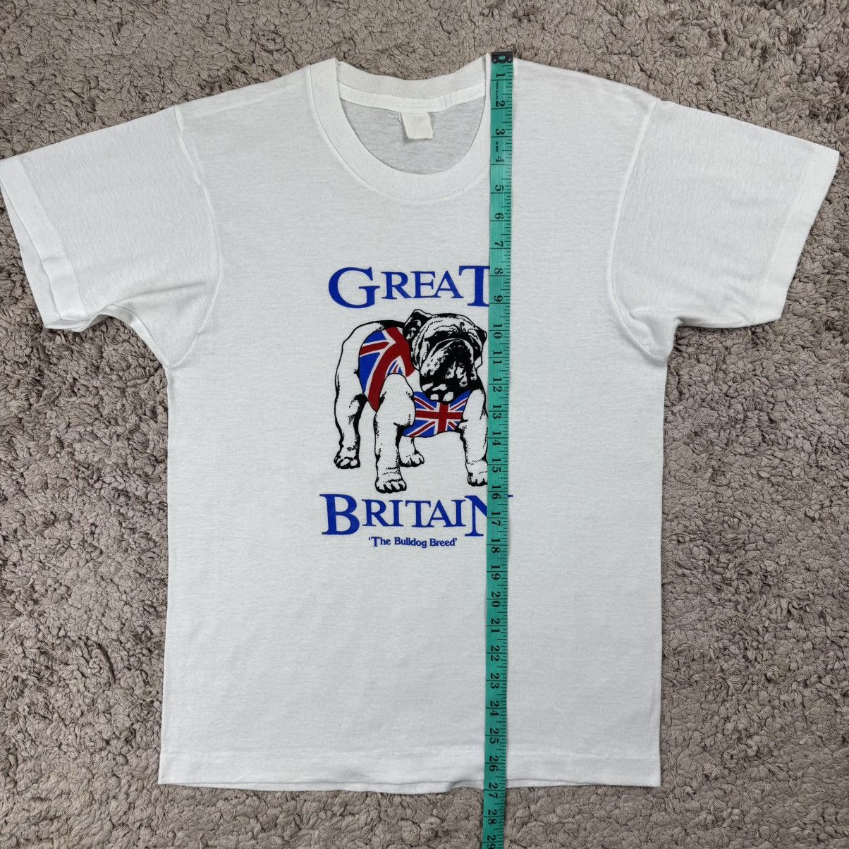 Vintage Vintage 80’s Great Britain The Bulldog Breed Graphic T-shirt Size US M / EU 48-50 / 2 - 13 Thumbnail