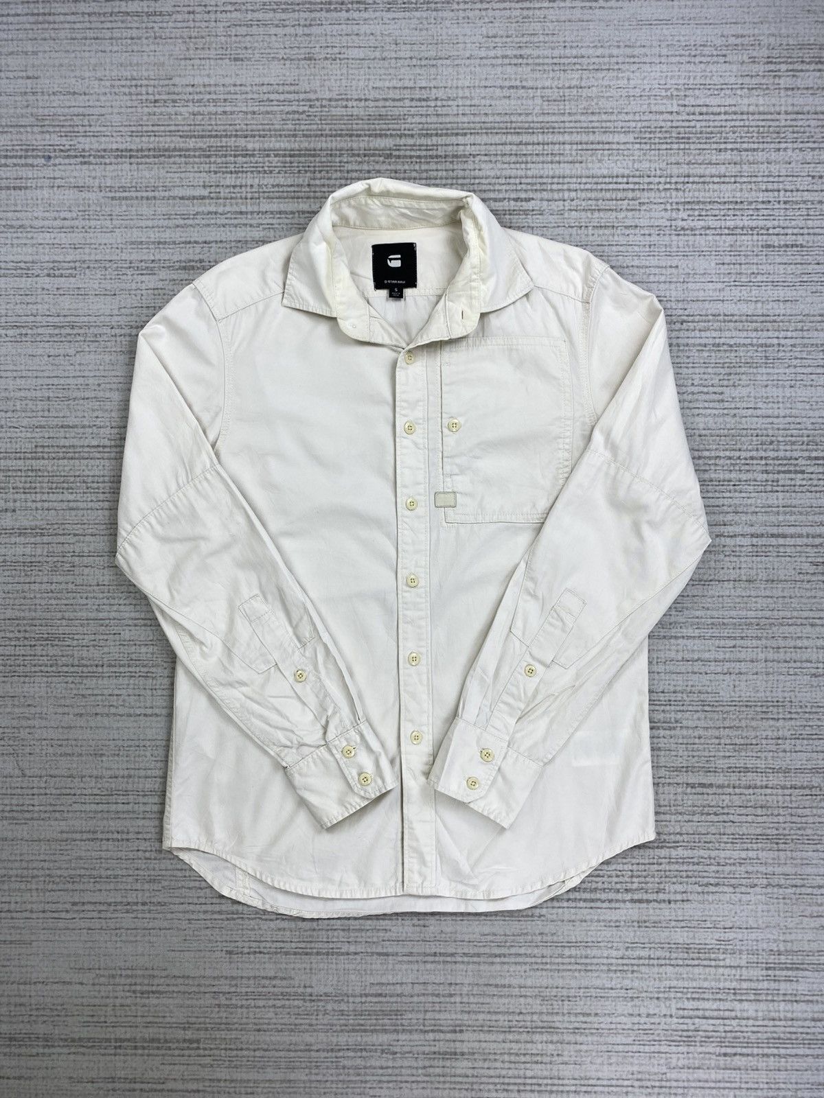 Vintage G-Star Raw Button Ups White Shirts