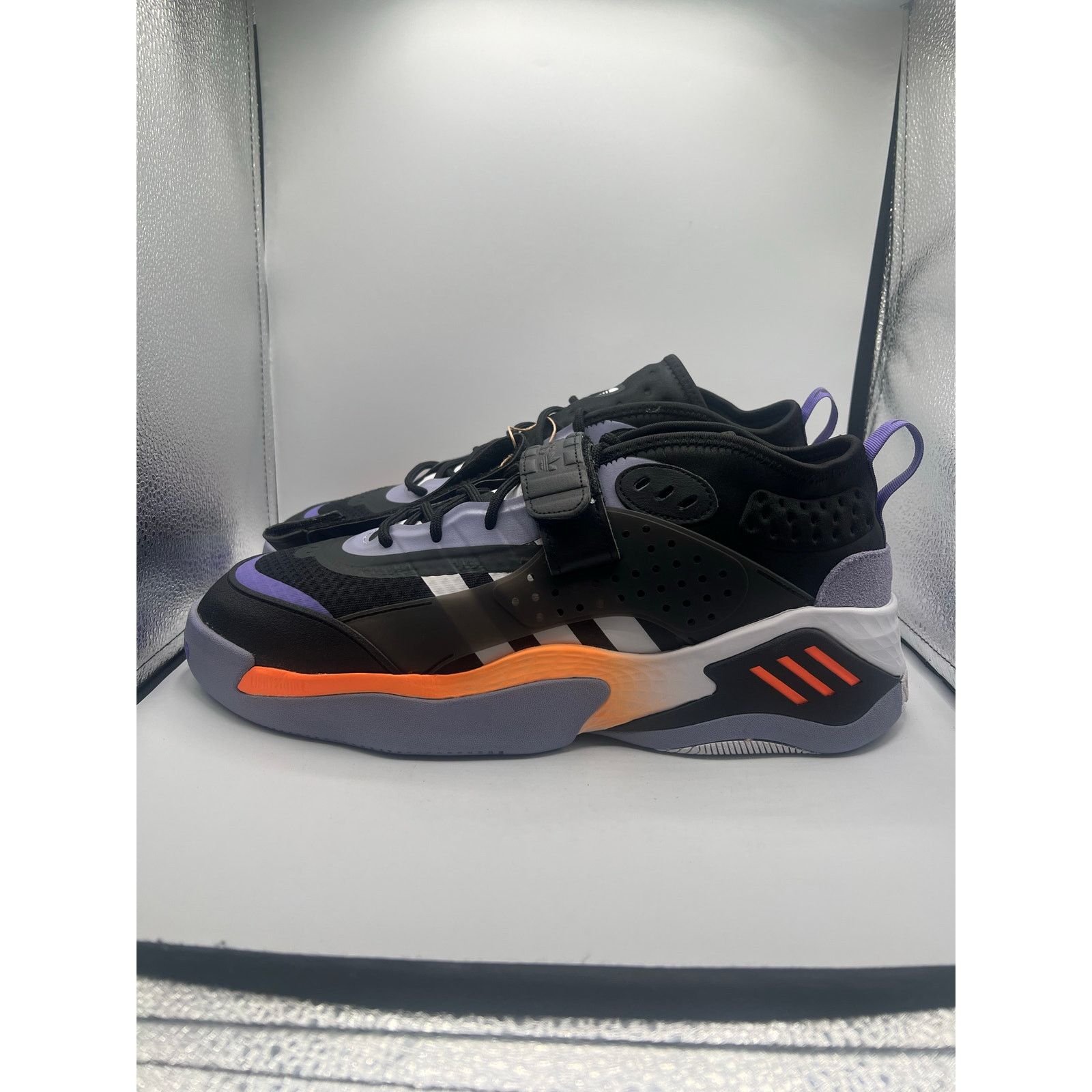 Adidas Adidas Streetball 3 “Black Silver Violet” size 13 men’s Size US 13 / EU 46 - 1 Thumbnail