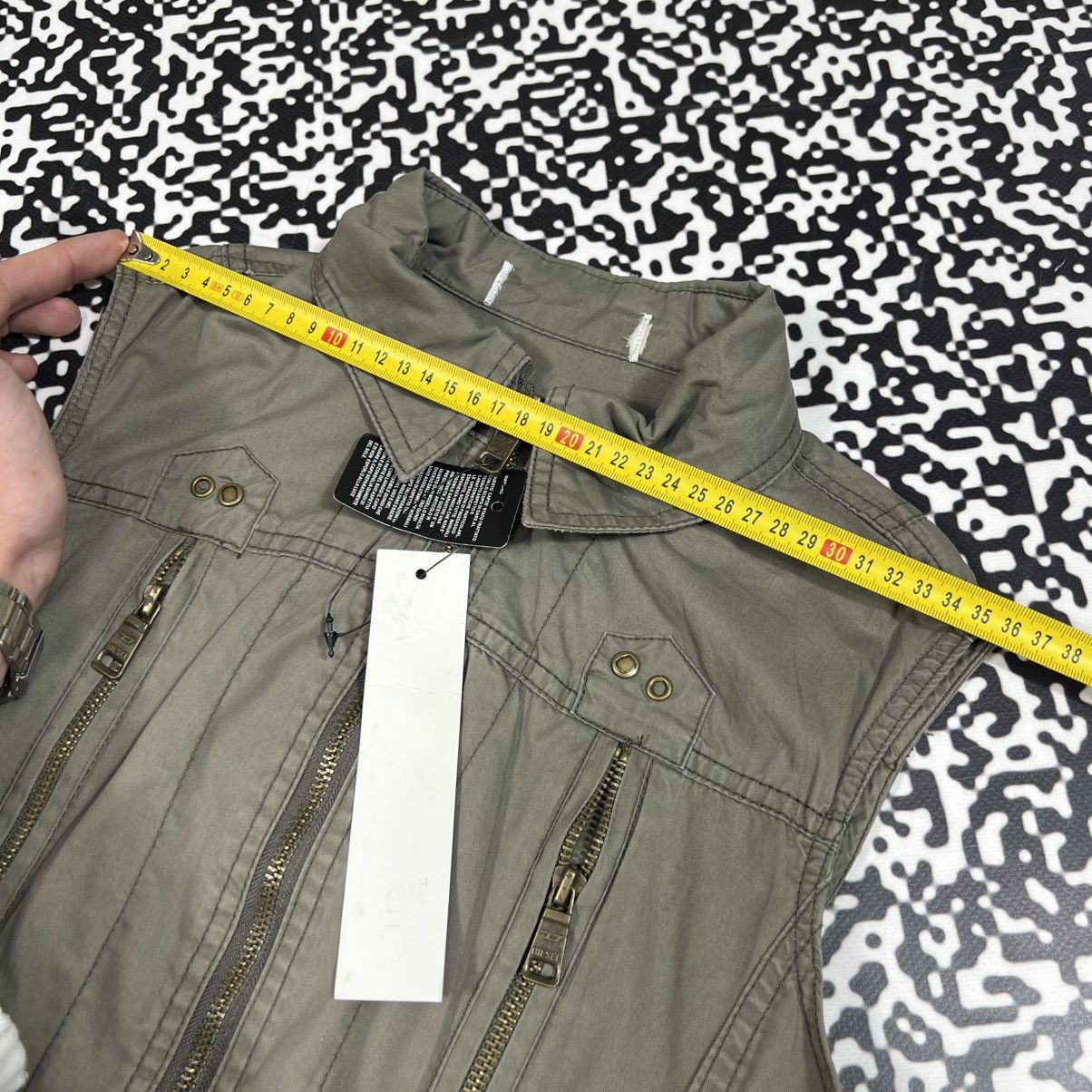 Diesel Vintage Y2K Diesel Japanese Style Belted Zip Casual Dress Size S / US 4 / IT 40 - 23 Thumbnail