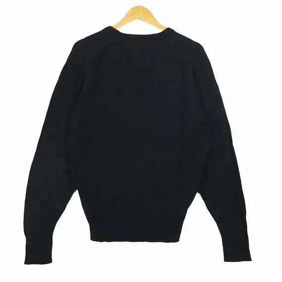 Burberry BURBERRY Knitwear Pure Lambswool V-Neck Sweatshirt Sweater Size US M / EU 48-50 / 2 - 2 Thumbnail