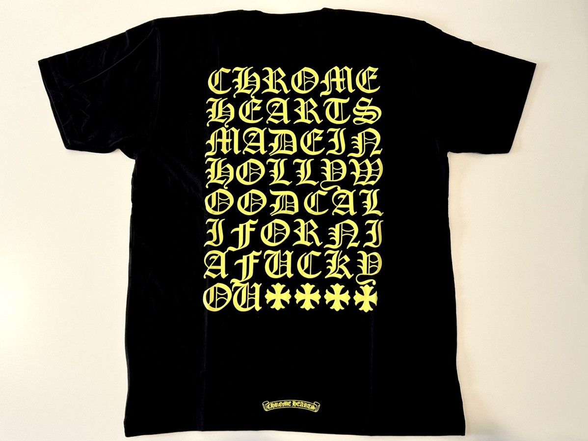 Chrome Hearts Chrome Hearts Made in Hollywood California Tee Size US L / EU 52-54 / 3 - 1 Thumbnail